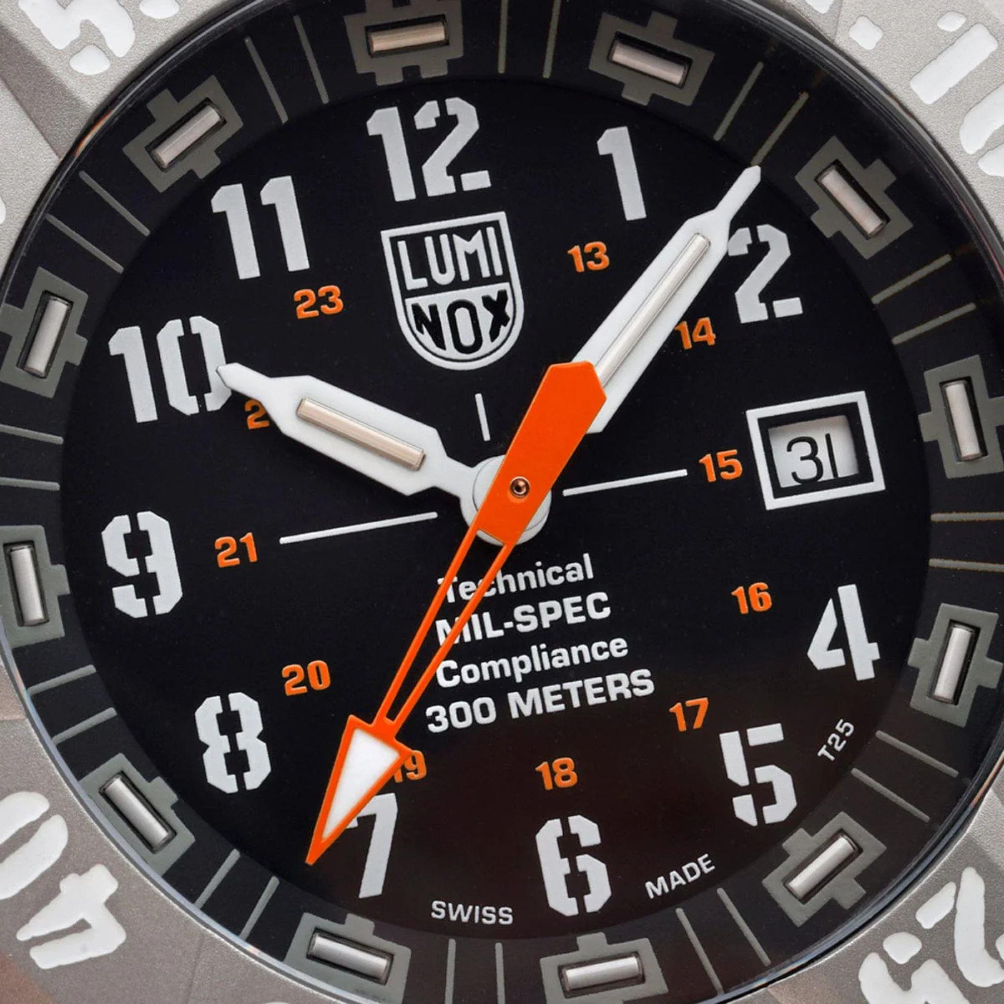 Luminox MIL-SPEC Inspired Black Dial Rubber Strap Men's Watch XL.3359.2