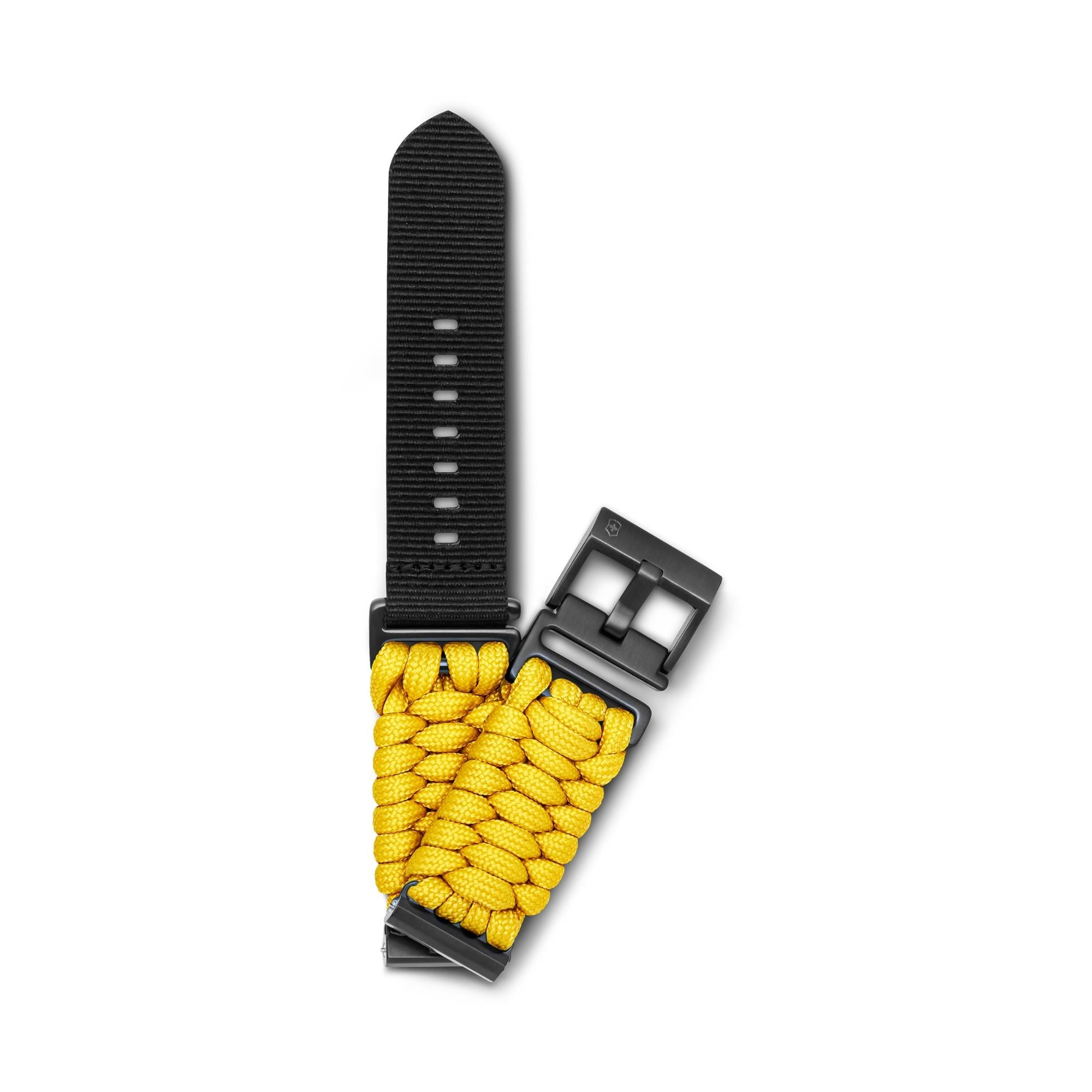 Victorinox Handwoven Paracord 21mm Yellow Watch Strap D1 V.60050