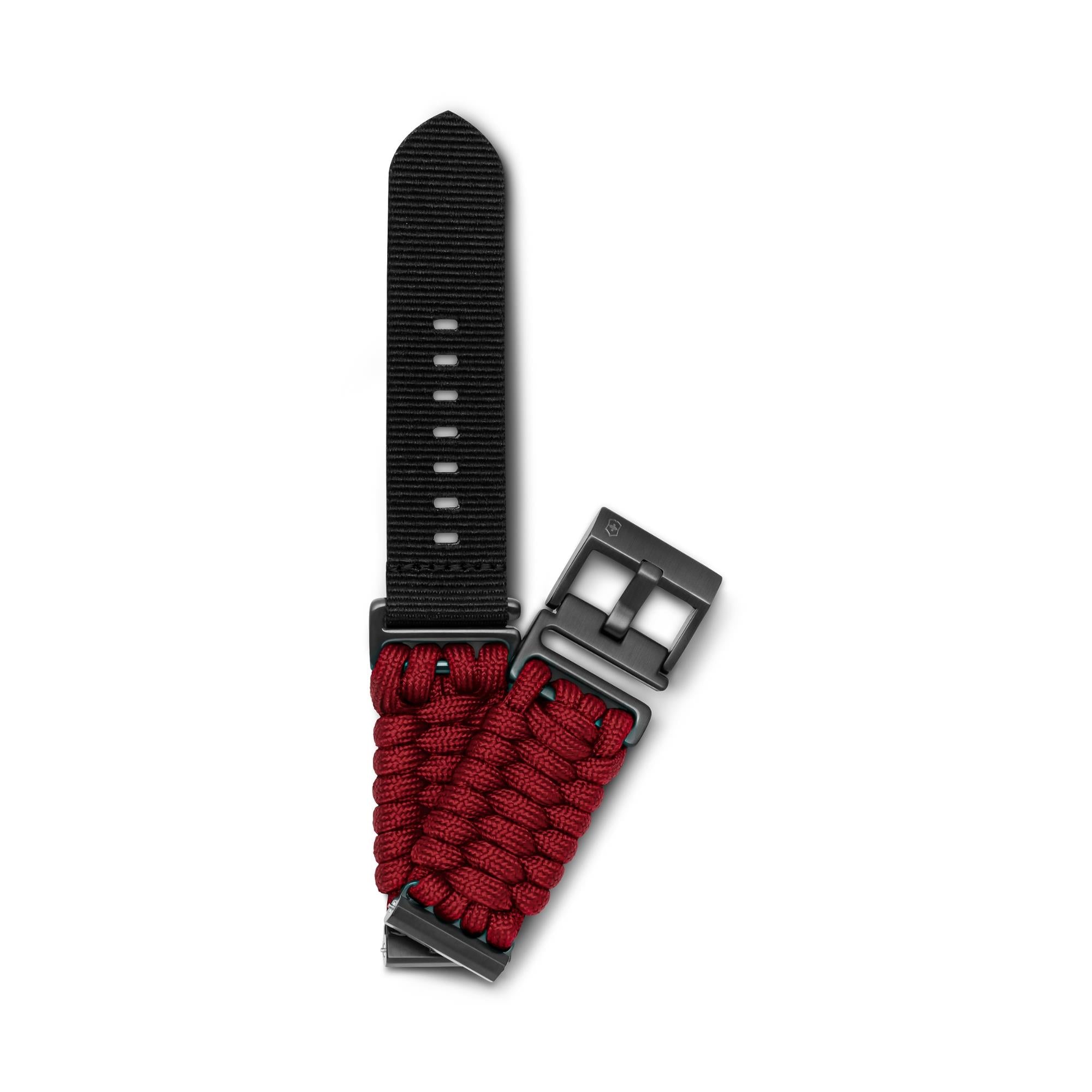 Victorinox Handwoven Paracord 21mm Red Watch Strap D1 V.60051