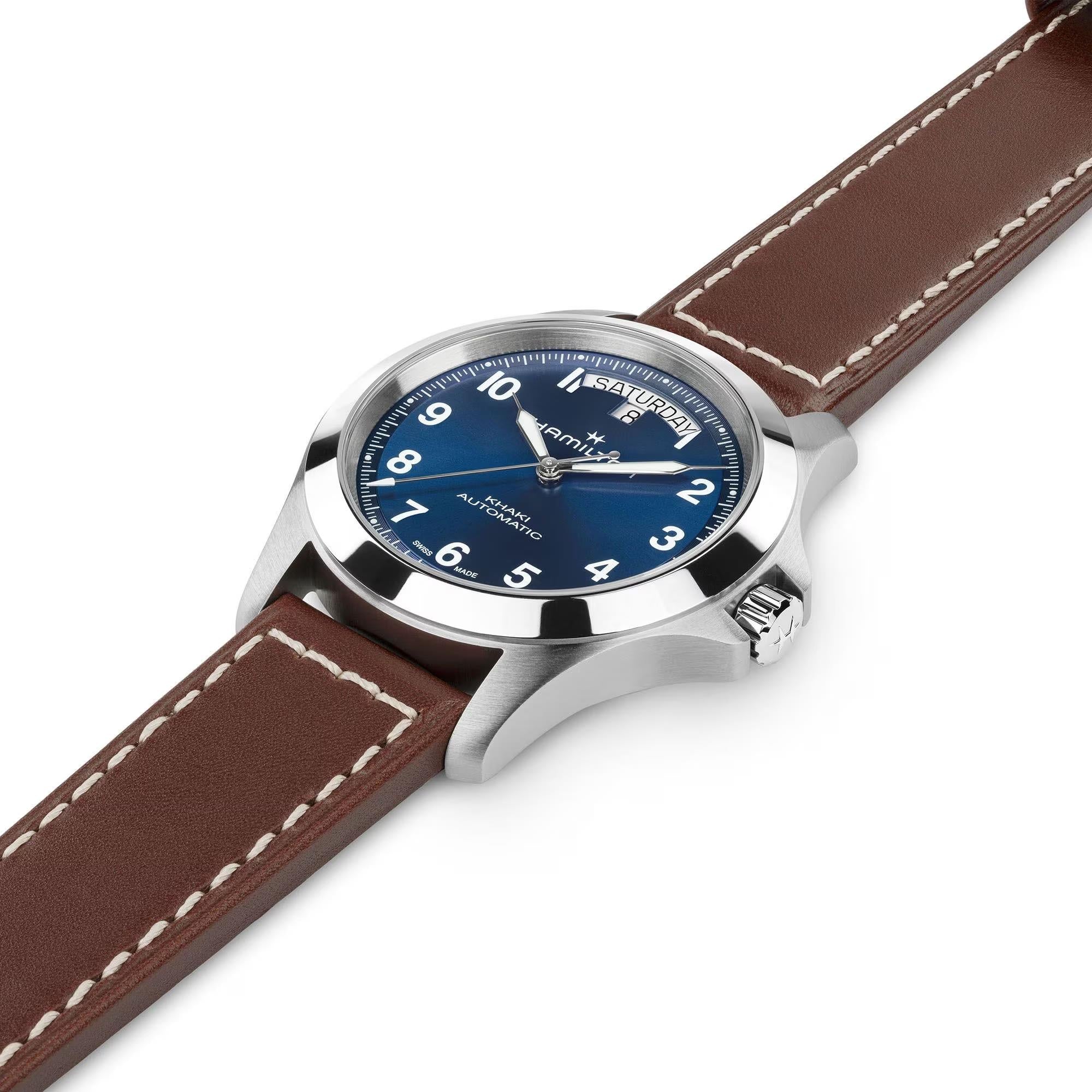 Hamilton Khaki Field King H64475540 stainless steel case side profile