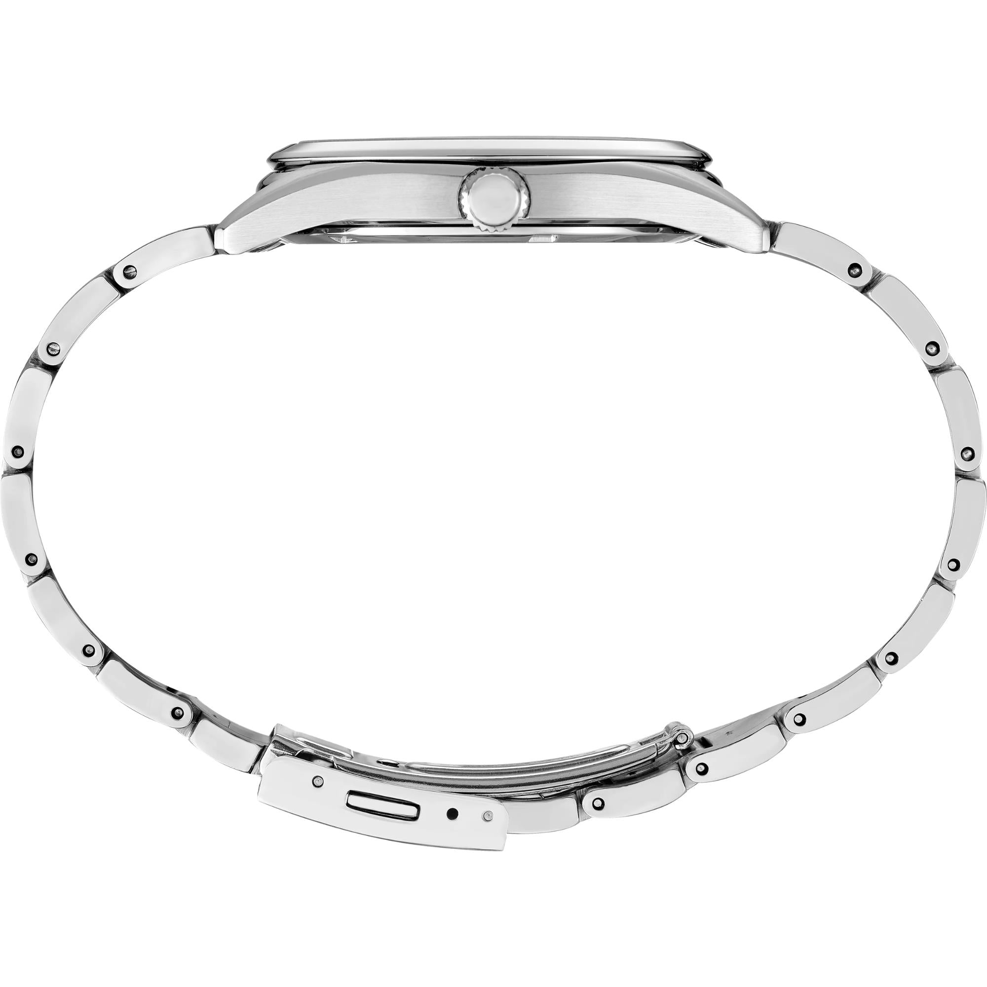 Seiko Essentials 40mm Green Dial Steel Mens Quartz Watch SUR527P1