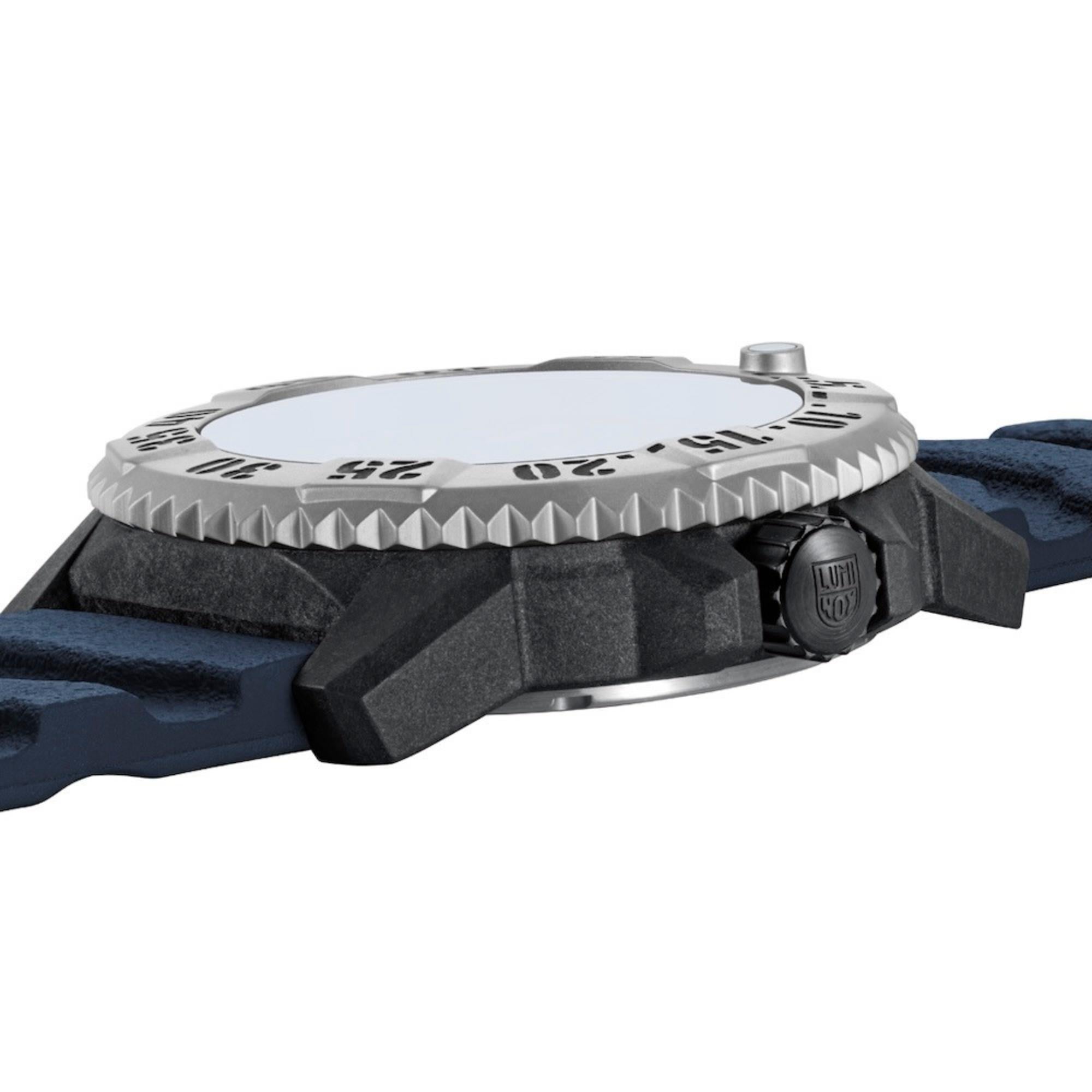 Luminox MIL-SPEC 46mm Blue Dial Rubber Mens Quartz Watch XL.3355.SET