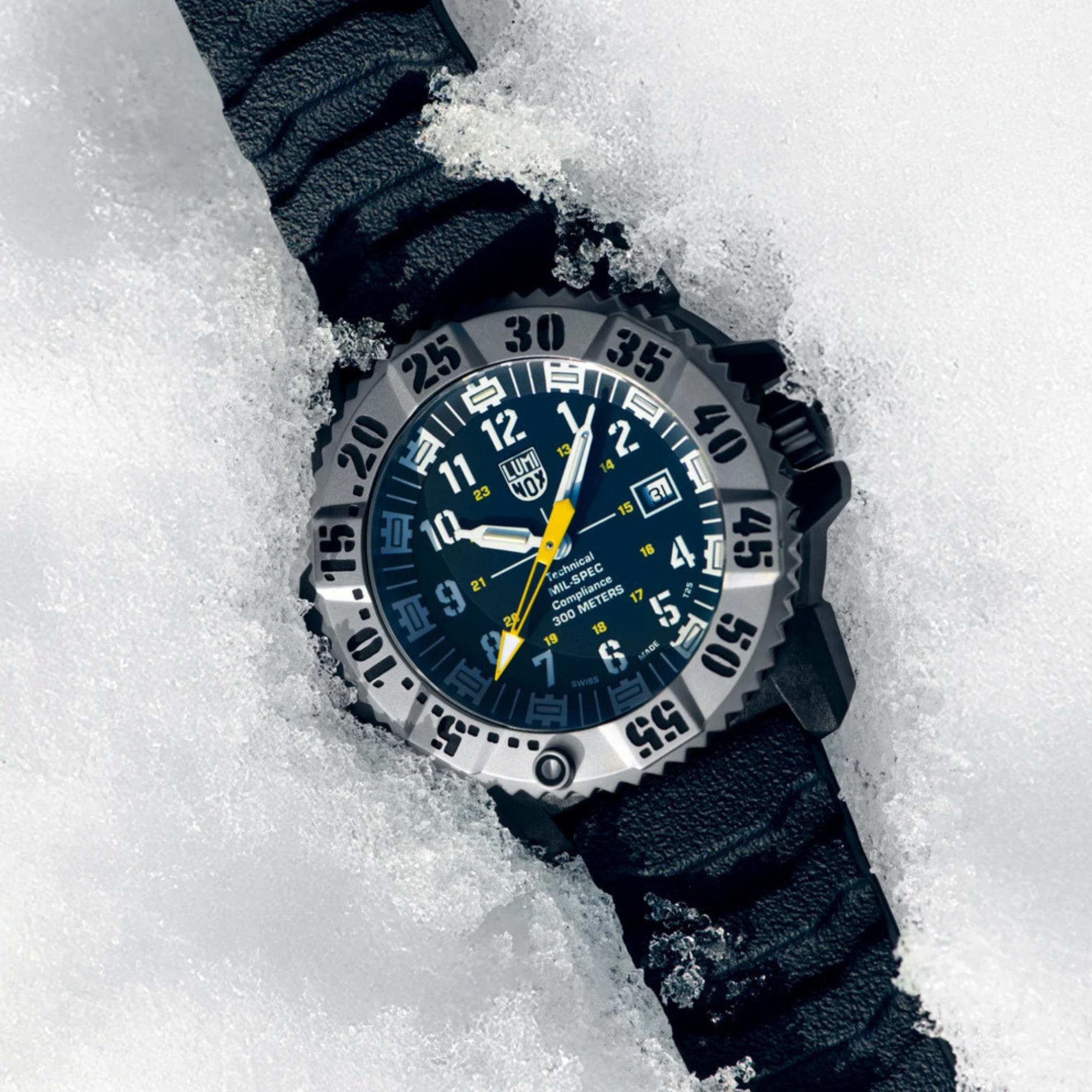 Luminox MIL-SPEC 46mm Blue Dial Rubber Mens Quartz Watch XL.3355.SET