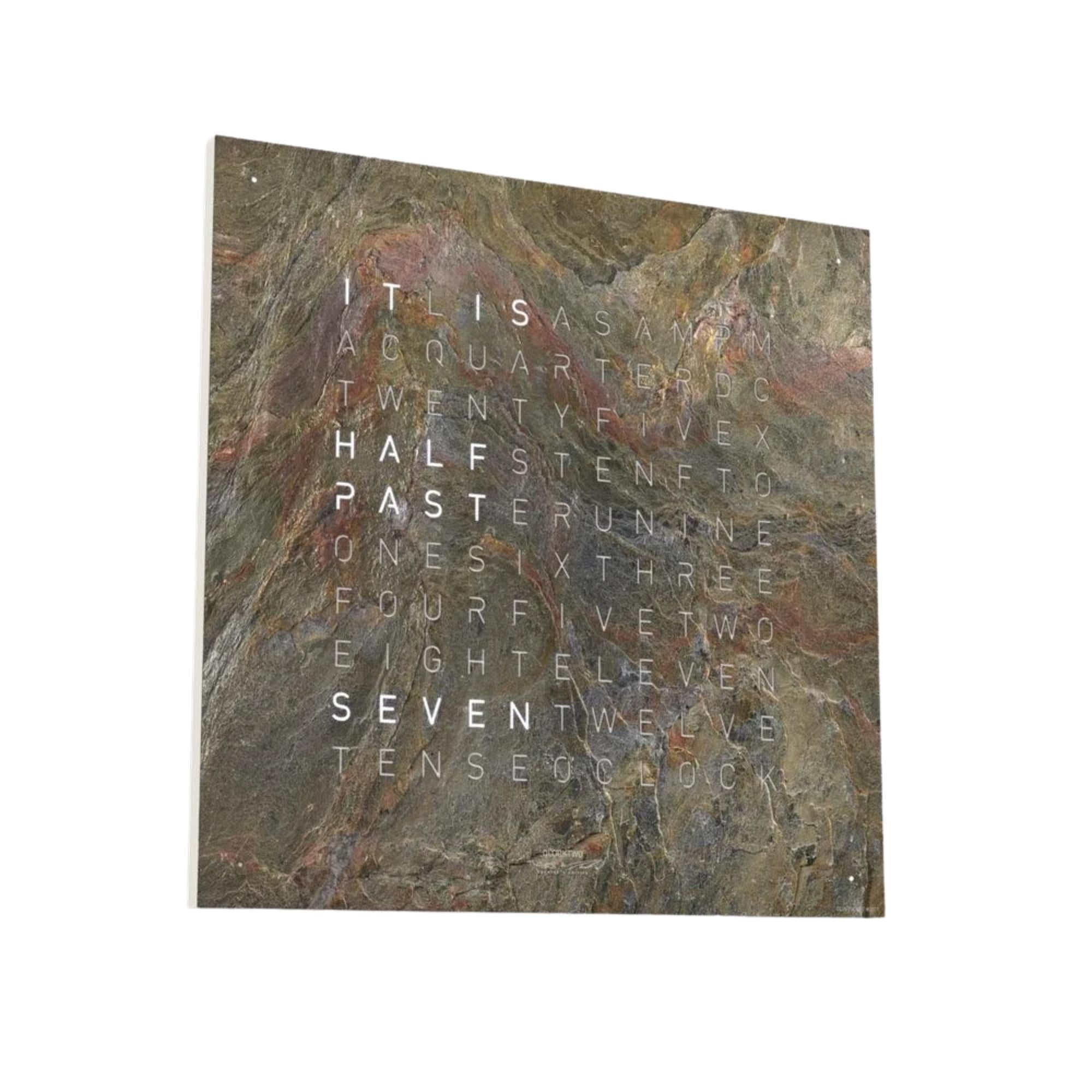QLOCKTWO Earth 45 Creators Edition Glintscape English Wall Clock QT4ENGS-UK