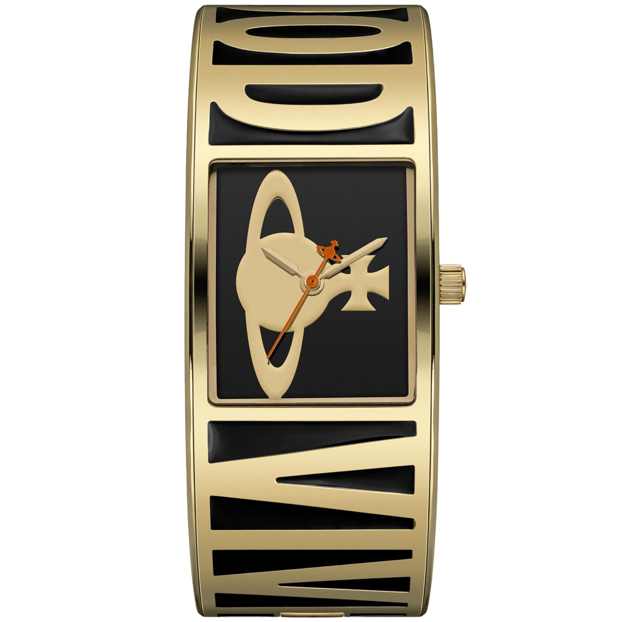 Vivienne Westwood Belvoir 25mm Black Dial Steel Ladies Quartz Watch VV