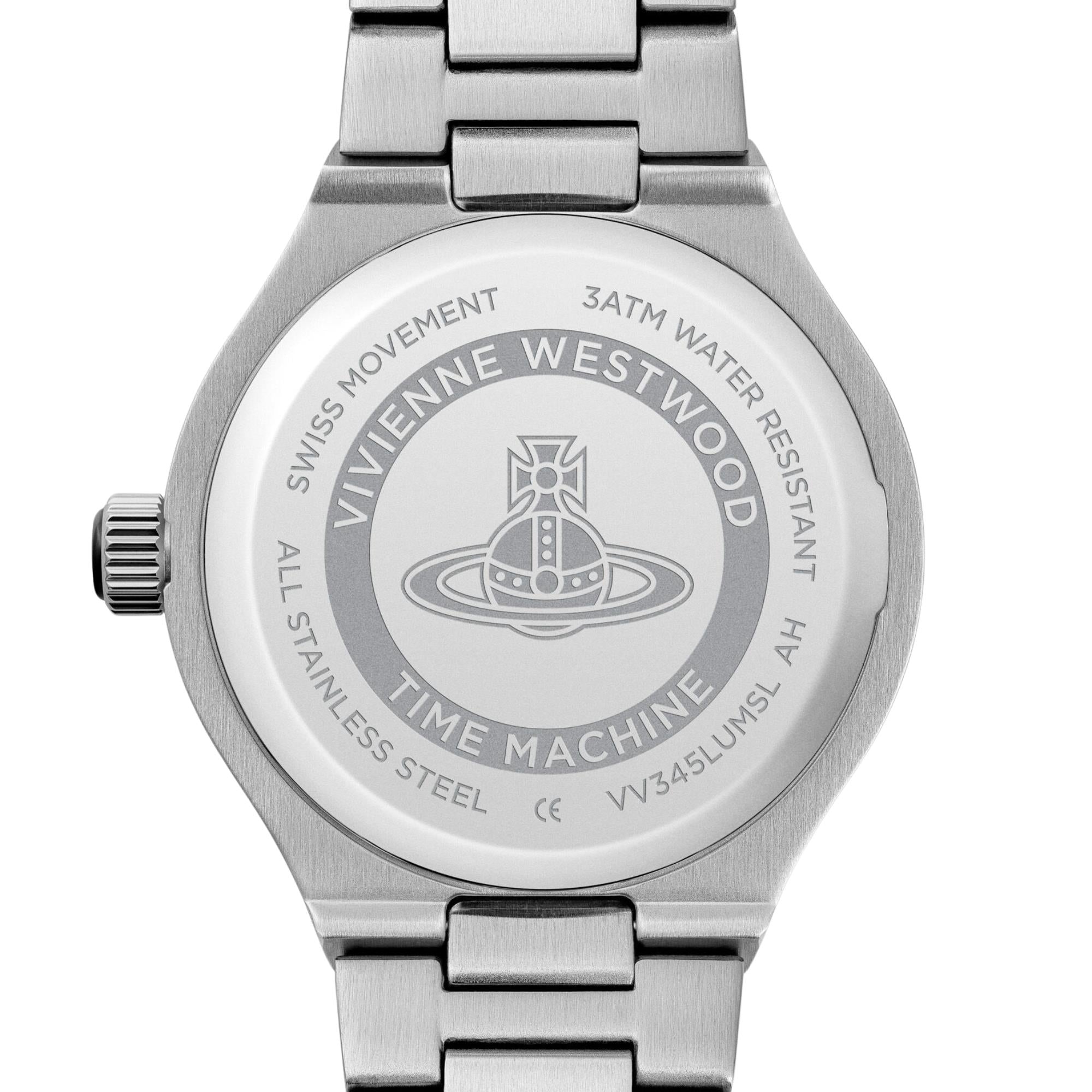 Vivienne Westwood Berwick 37mm Green Dial Steel Quartz Watch VV345GRGD