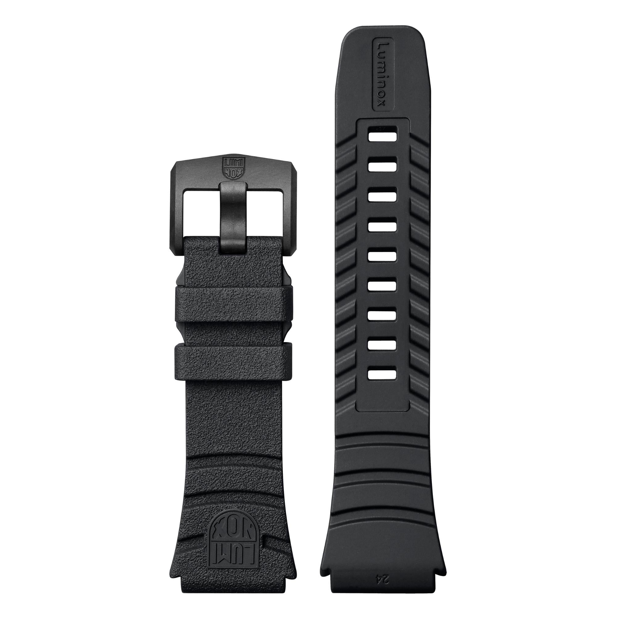 Luminox Navy SEAL 3550 Series 44mm Black and Red Dial Rubber Mens Quartz Watch XS.3565