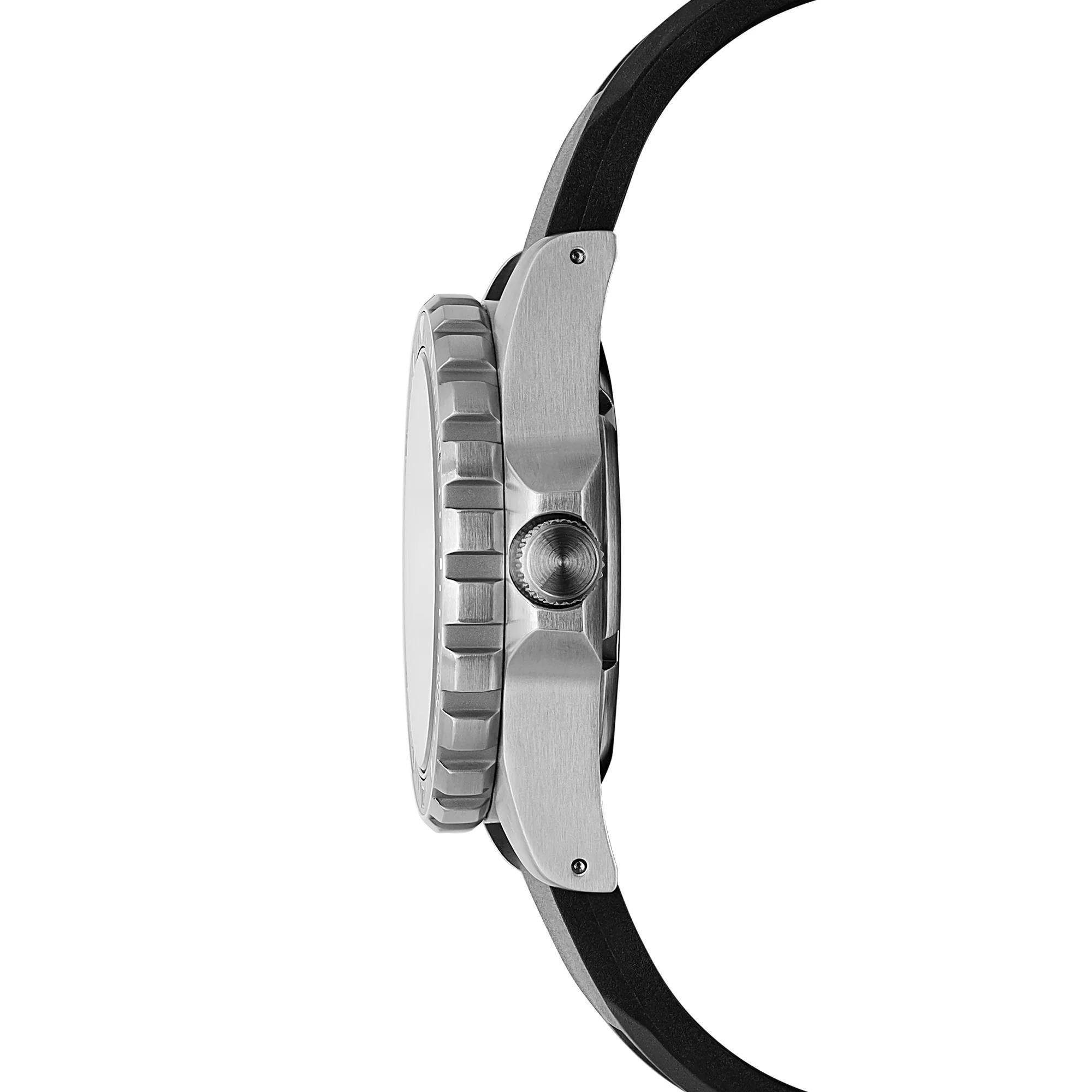 Marathon MSAR Arctic Edition 36mm White Dial Rubber Mens Quartz Watch WW194027SS-0530