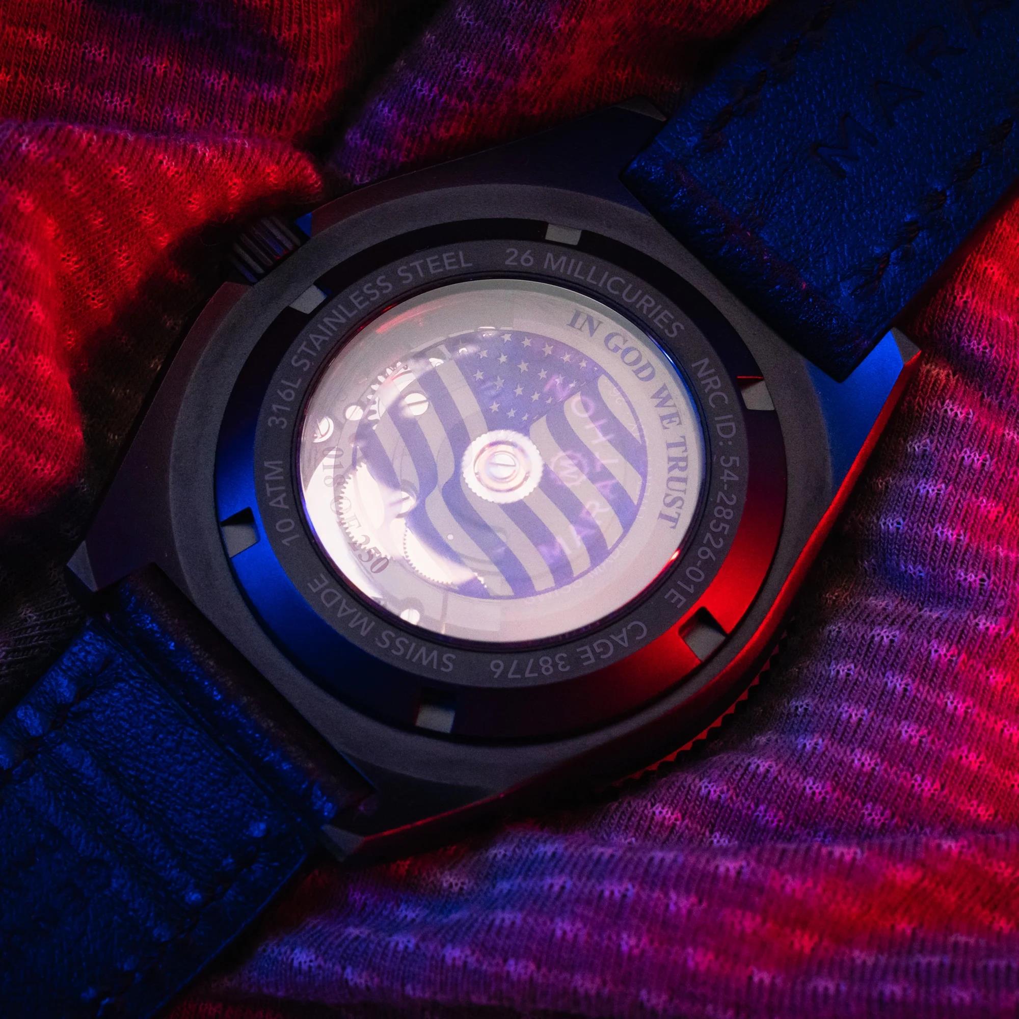 Marathon Navigator SSNAV-D 41mm Limited Edition Black Dial Leather Mens Automatic Watch WW194030AN-US250