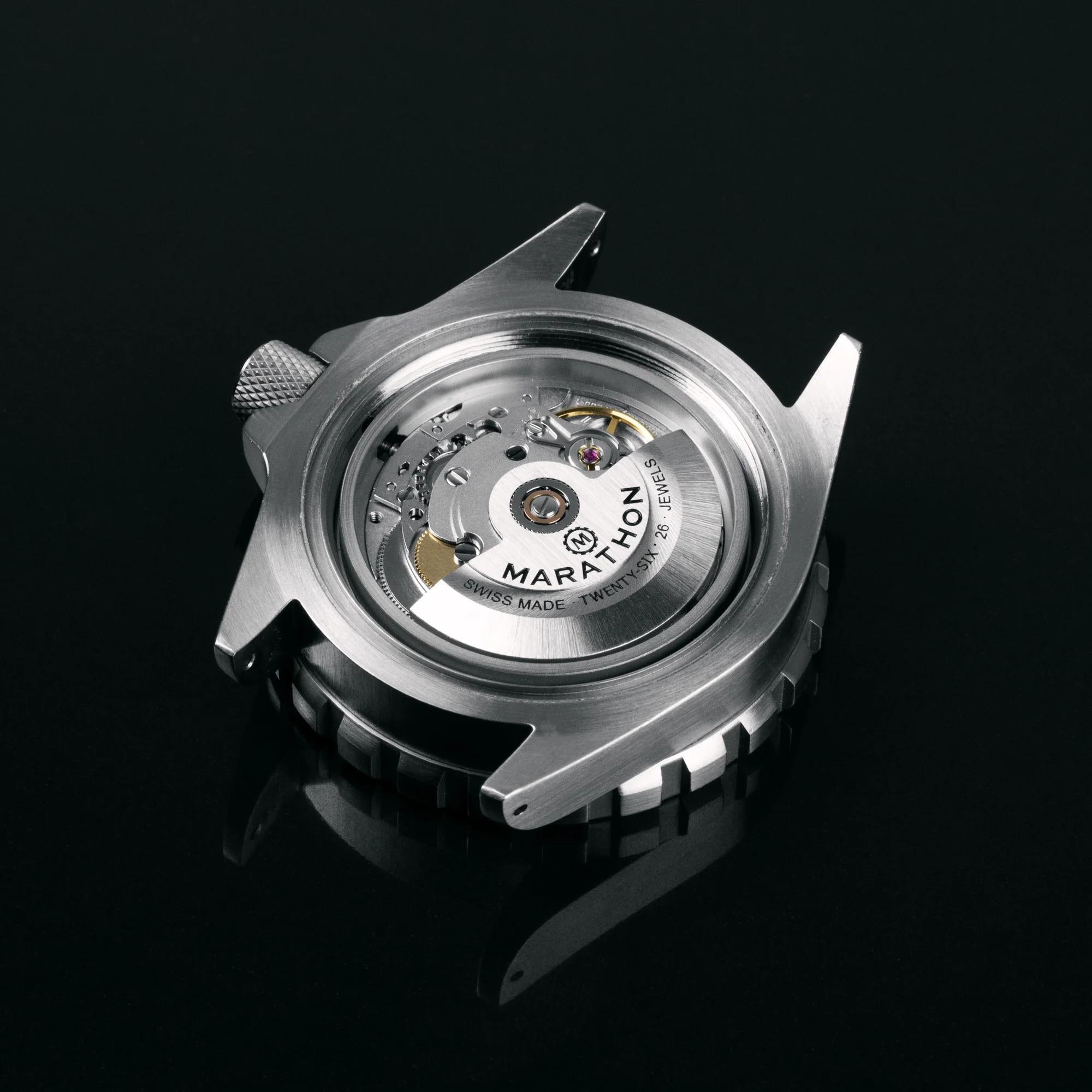 Marathon OSAR-D Arctic Original 41mm White Dial Rubber Mens Automatic Watch WW194006SS-2530