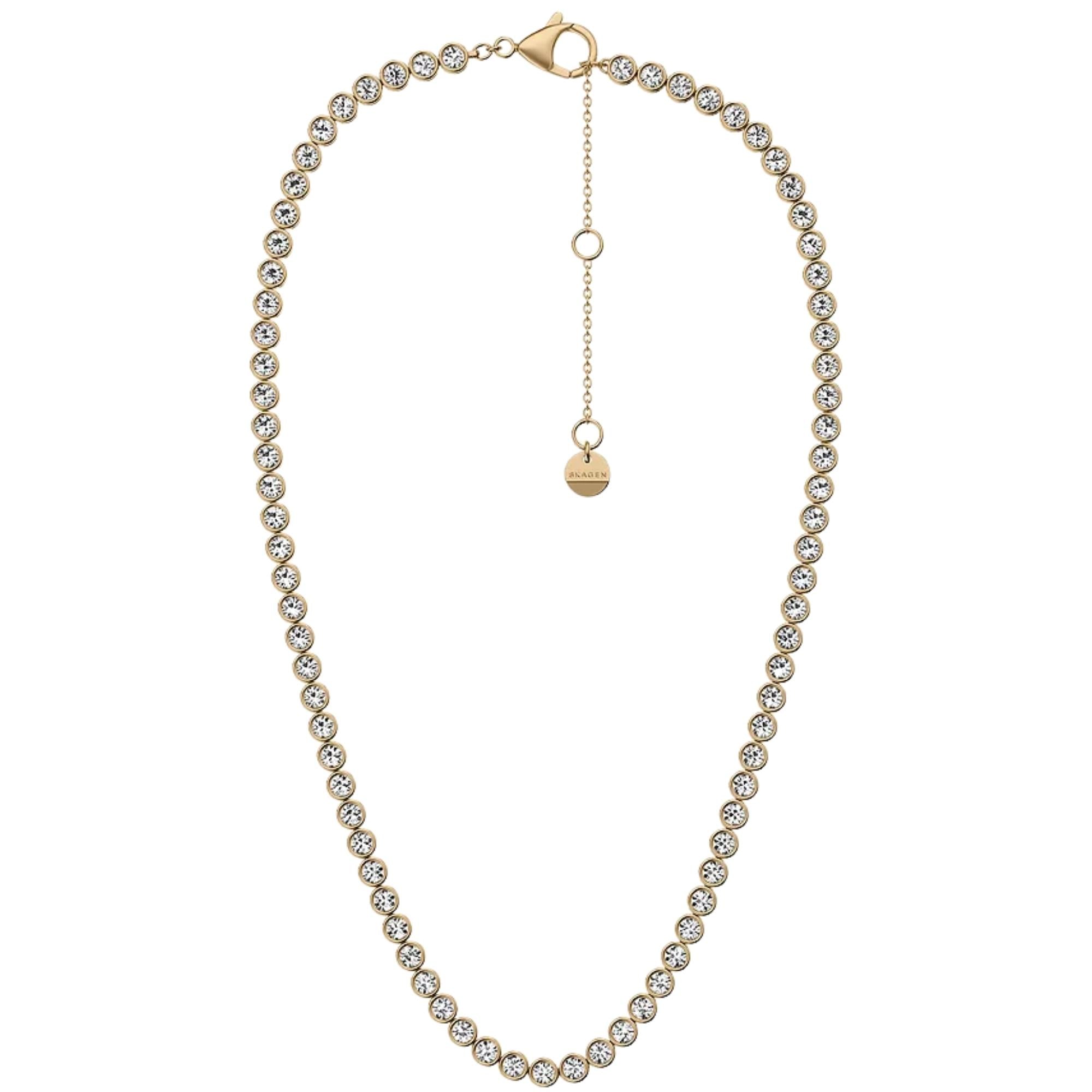 Skagen Moderne Glitz Gold Ladies Necklace SKJ5019710