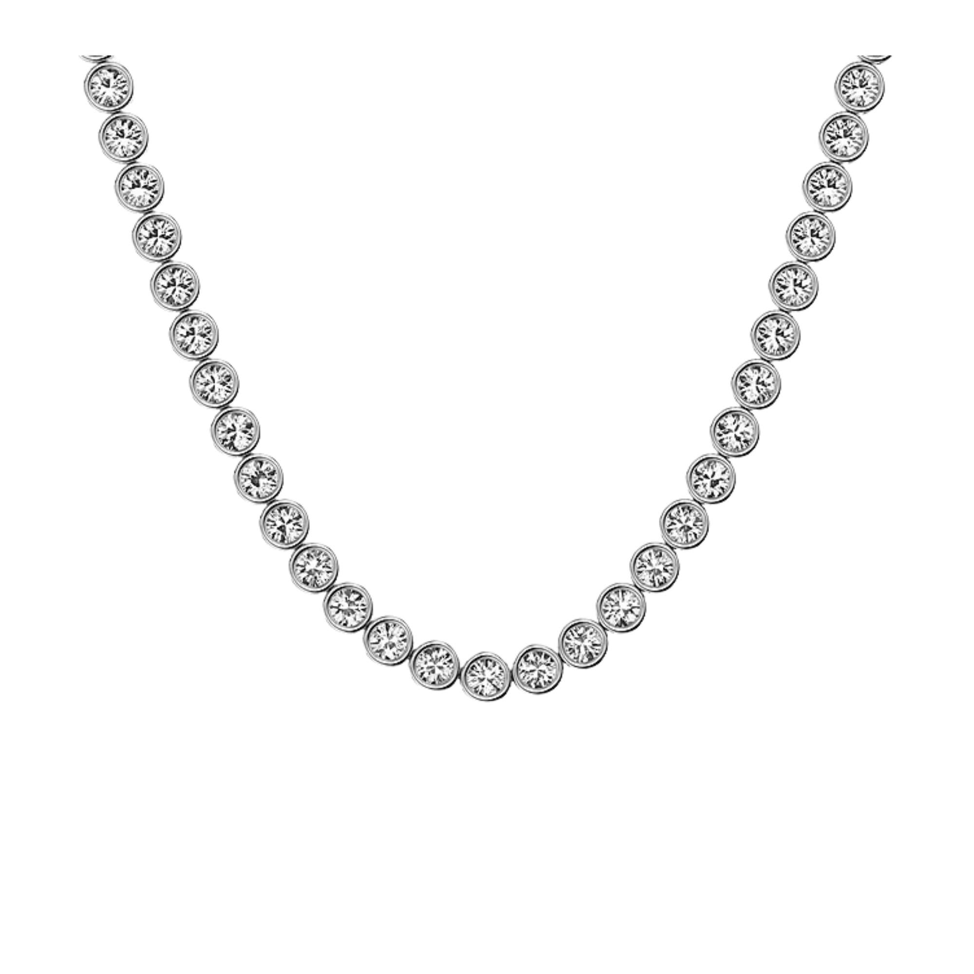 Skagen Moderne Glitz Silver Ladies Necklace SKJ5018040