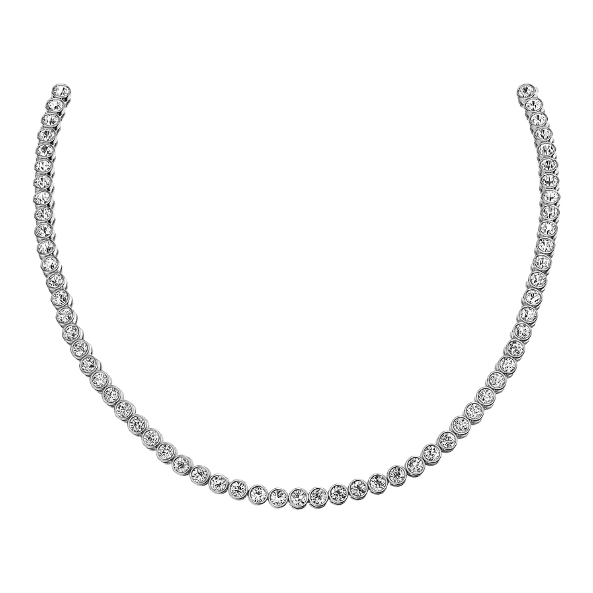 Skagen Moderne Glitz Silver Ladies Necklace SKJ5018040