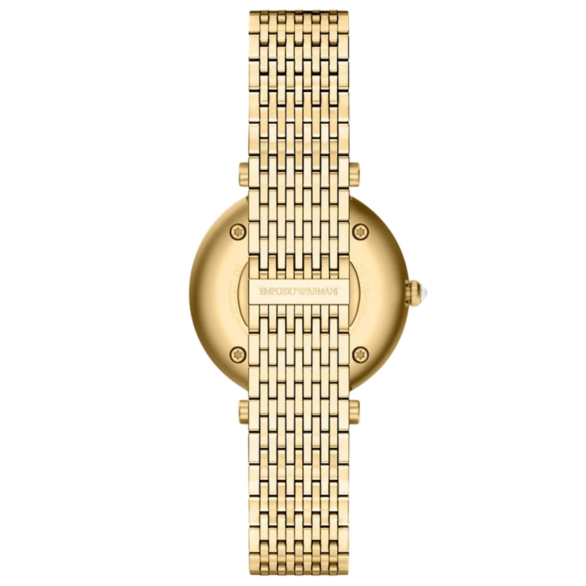 Emporio Armani Archelia 32mm Mother of Pearl Dial Steel Ladies Quartz Watch AR11809