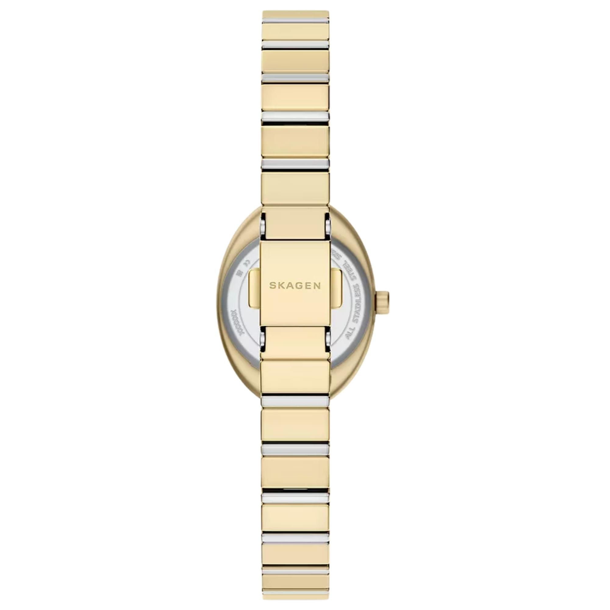 Skagen Anita Oval 20mm Mother of Pearl Steel Ladies Quartz Watch SKW3183