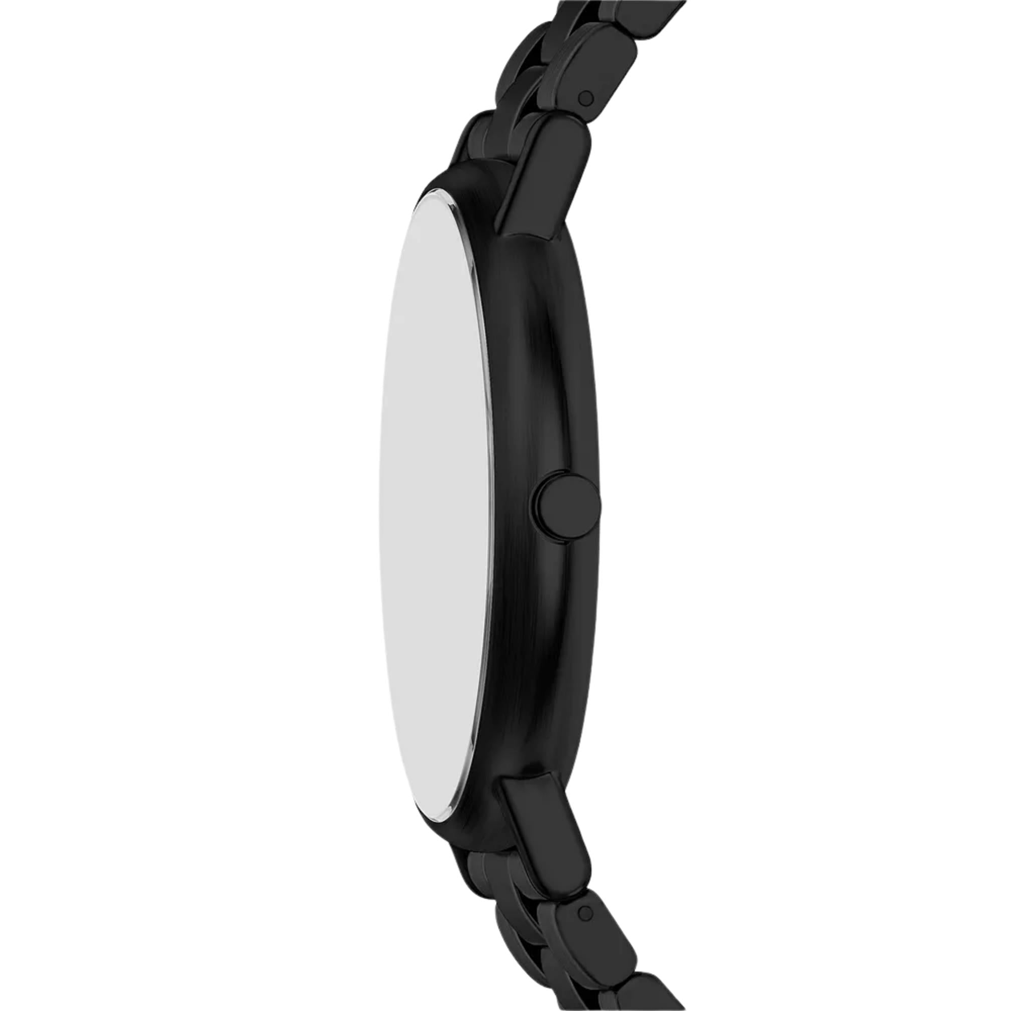 Skagen Signatur 40mm Black Dial Steel Mens Quartz Watch SKW6952