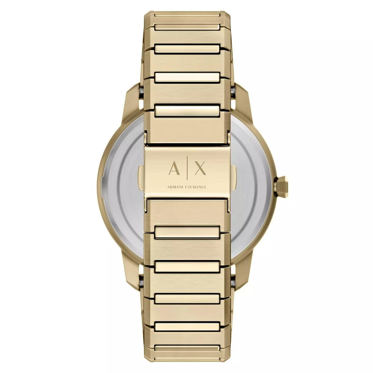 Armani Exchange Lexon 42mm Black Dial Steel Mens Quartz Watch AX2650