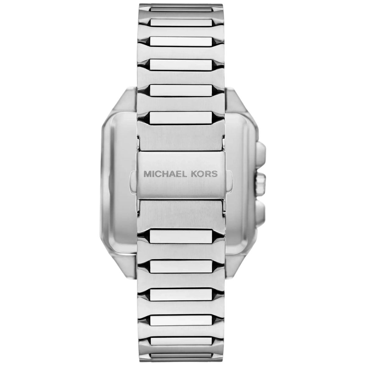 Michael Kors Hayes 40mm Chronograph Black Dial Steel Mens Quartz Watch MK9283