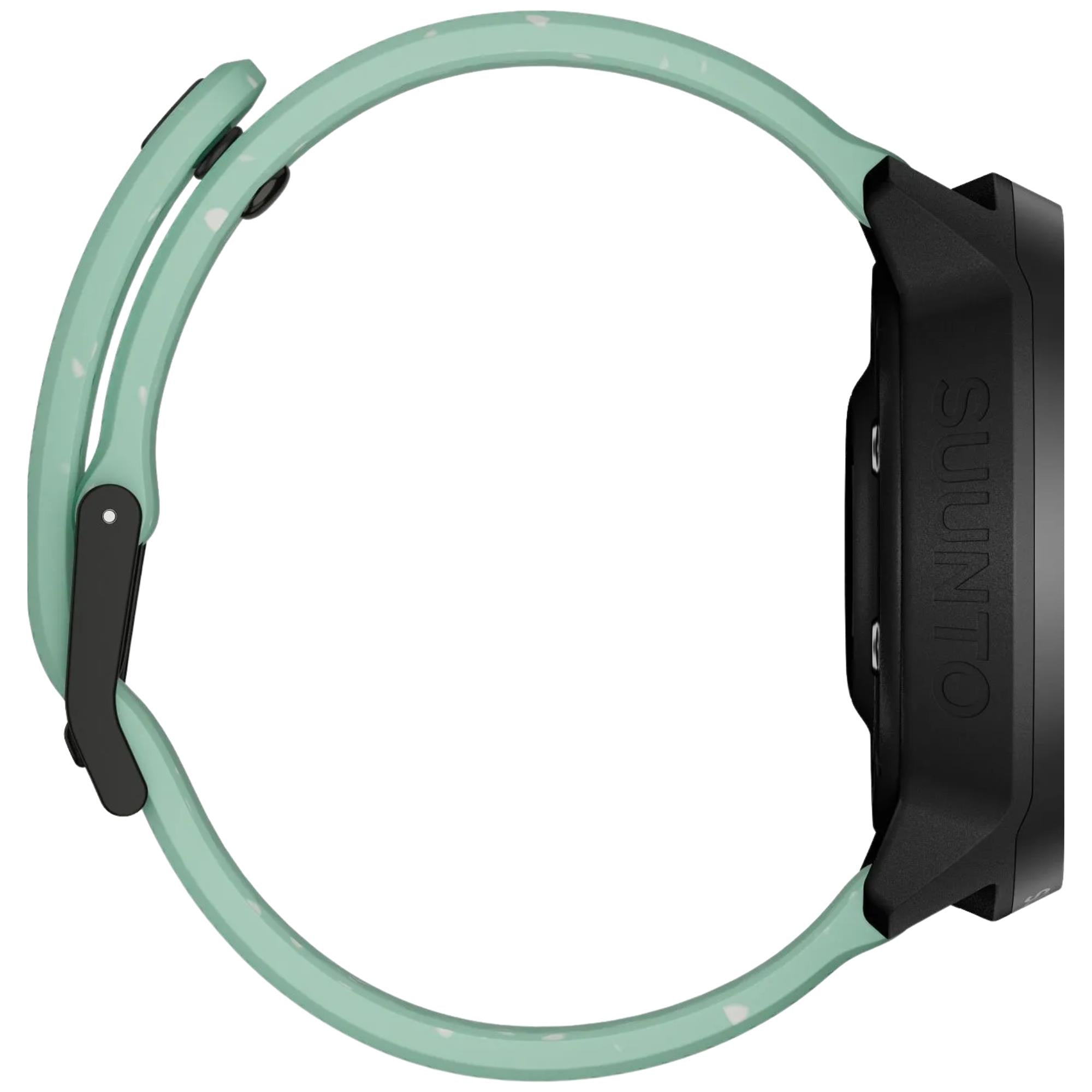 Suunto Run 2 46.5mm 4GB AMOLED Digital Aloe Green Silicone Smart Fitness Watch SS051725000