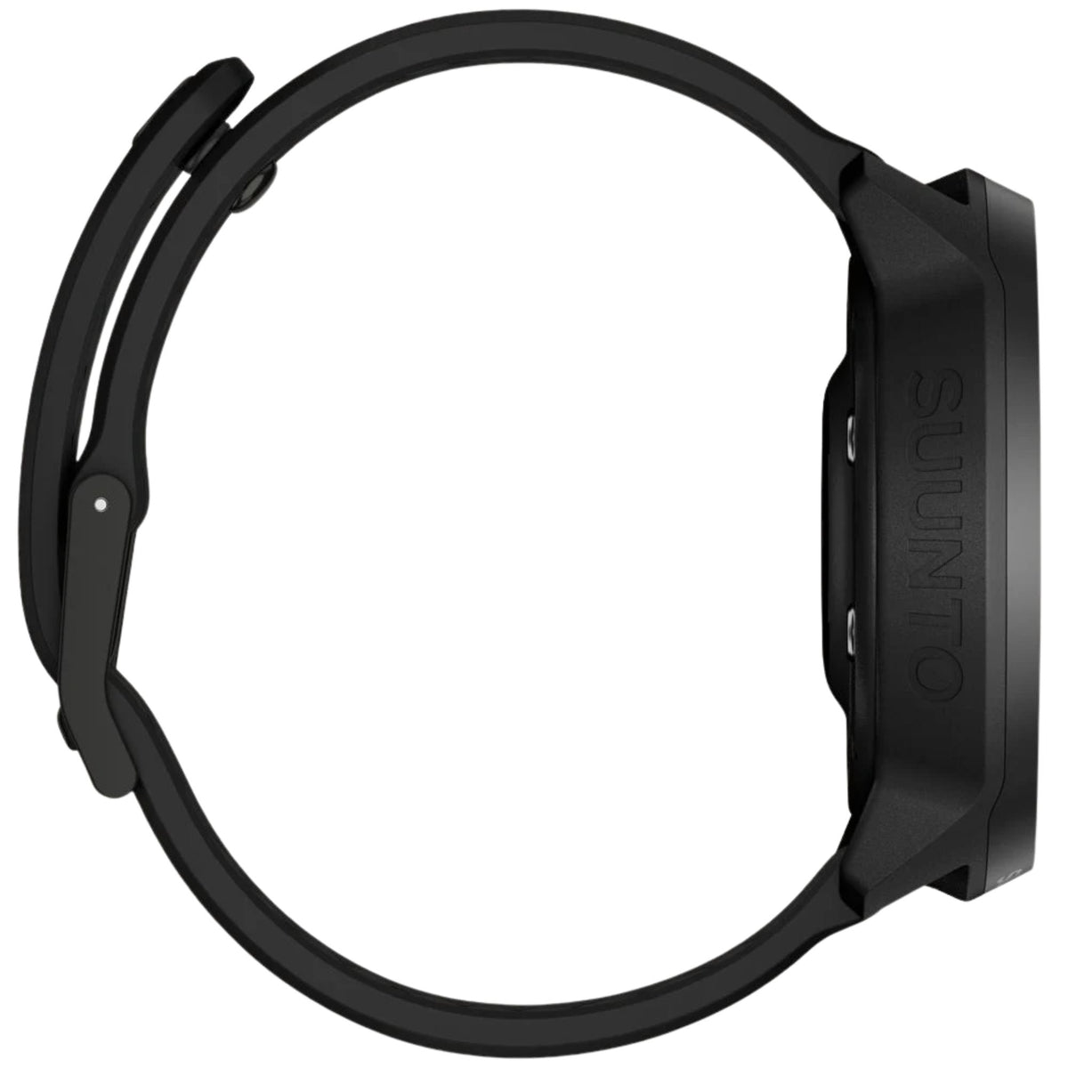 Suunto Run 2 46.5mm 64GB AMOLED Digital All Black Silicone Smart Fitness Watch SS051639000