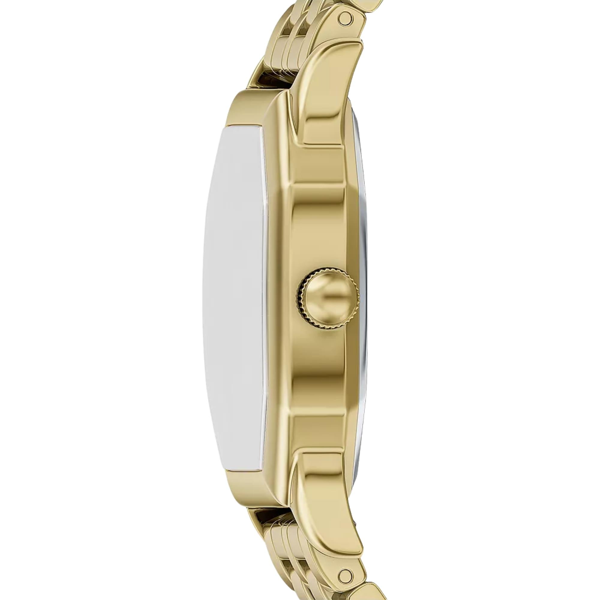 Fossil Harlow 27mm Red Dial Steel Ladies Quartz Watch ES5511
