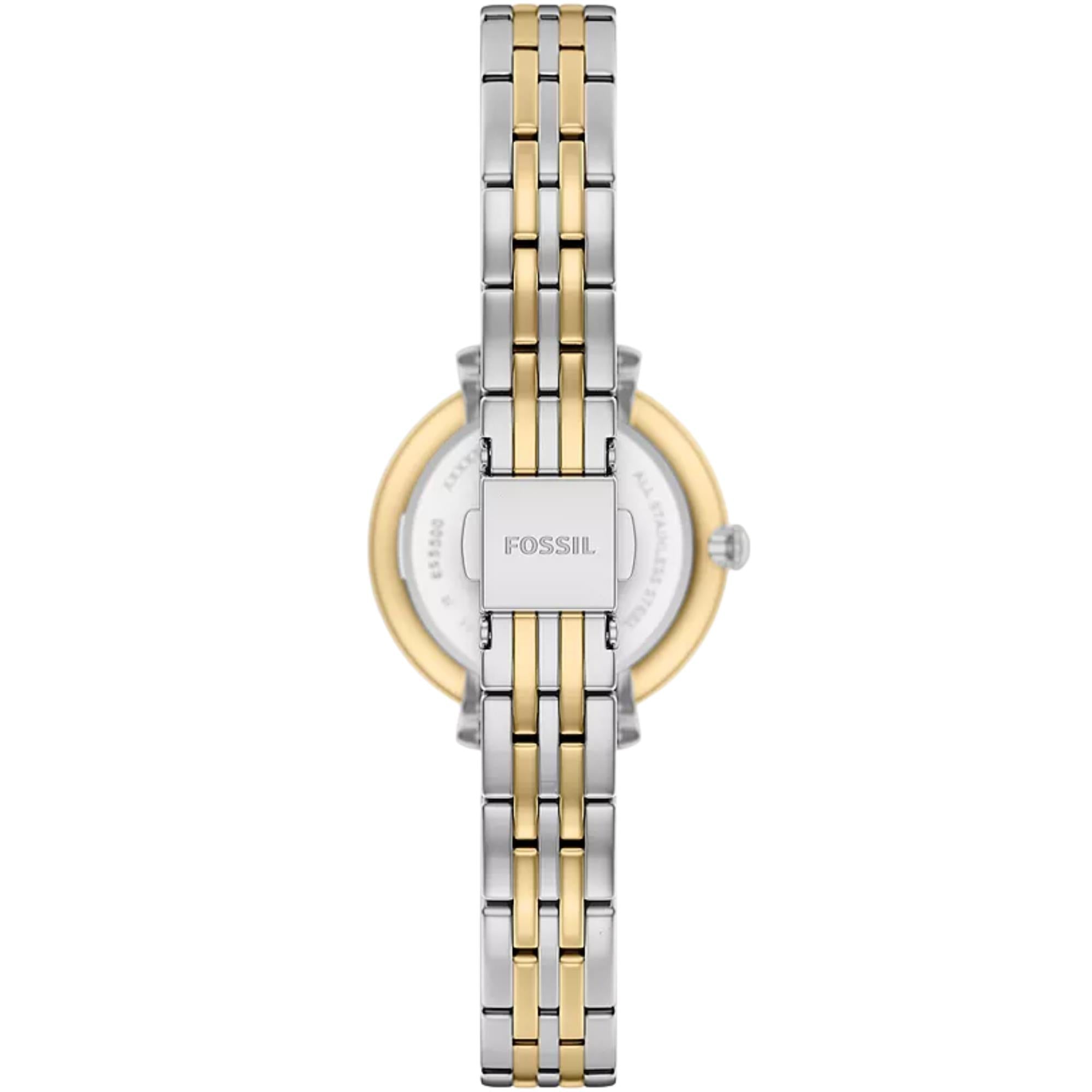 Fossil Heidi 26mm Mother of Pearl Dial Steel Ladies Quartz Watch ES5500