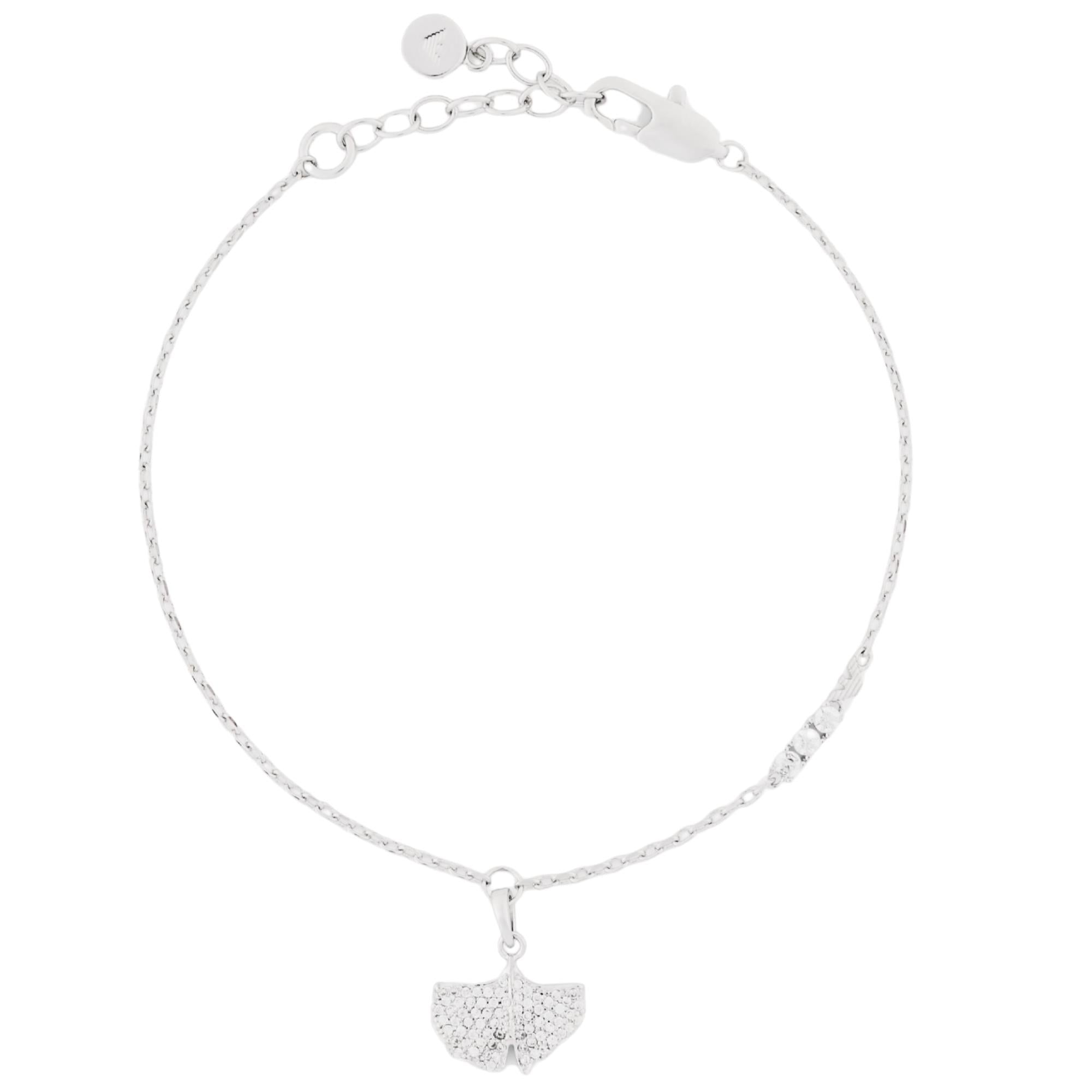 Emporio Armani Sentimental Silver Brass Ladies Pendant Bracelet EGS3412040