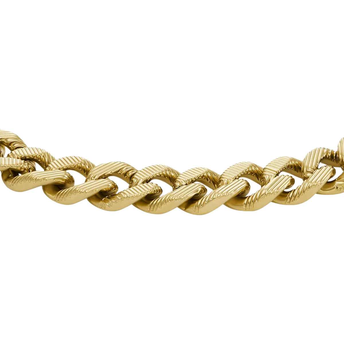 Fossil Harlow Linear Gold Steel Ladies Bracelet JF04698710