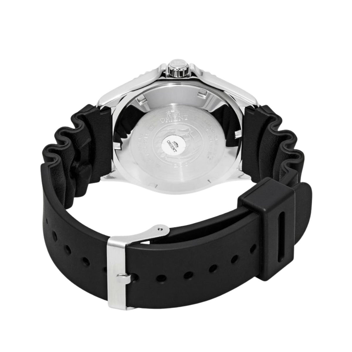 Orient Ray 41mm Blue Dial Rubber Mens Automatic Watch TAA02008D9