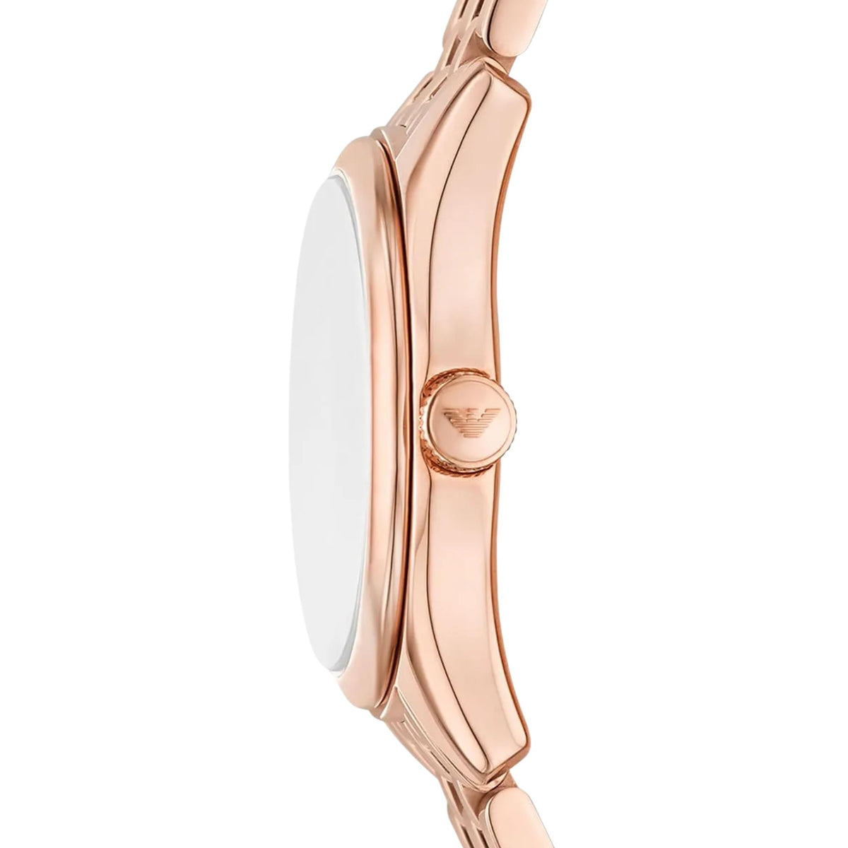 Emporio Armani Antonia 32mm Mother of Pearl Dial Rose Gold-Tone Steel Ladies Quartz Watch AR11615