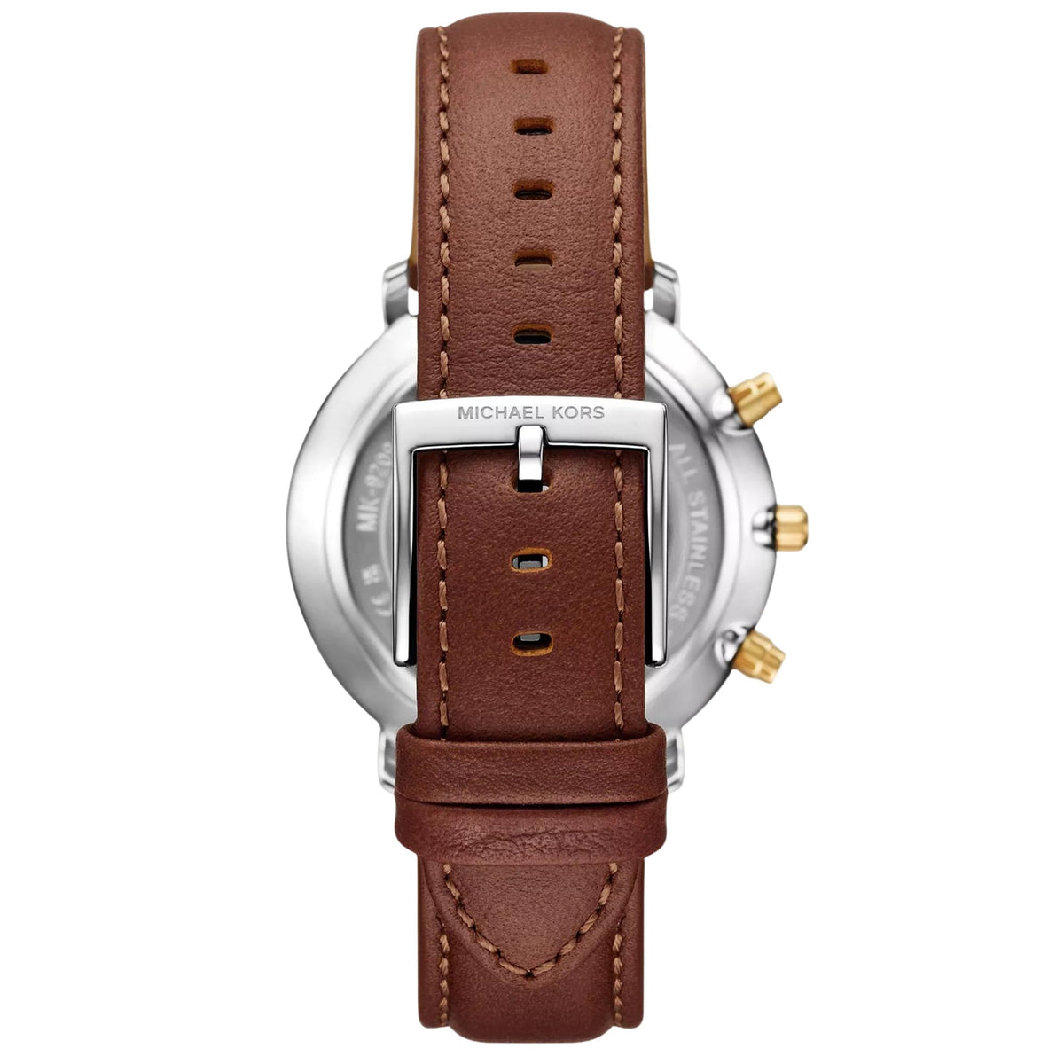 Michael Kors Blake 42mm Blue Dial Leather Mens Quartz Watch MK9209