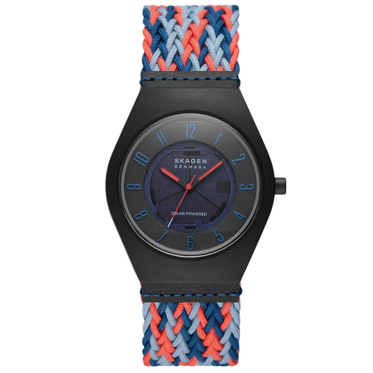 Skagen Samso Series 37mm Grey Dial Nylon Mens Solar Watch SKW6880