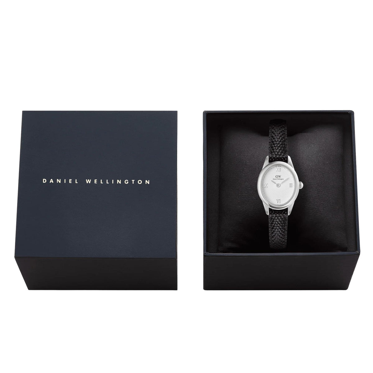 Daniel Wellington Ophelia Mini 22mm White Dial Leather Ladies Quartz Watch DW00100887