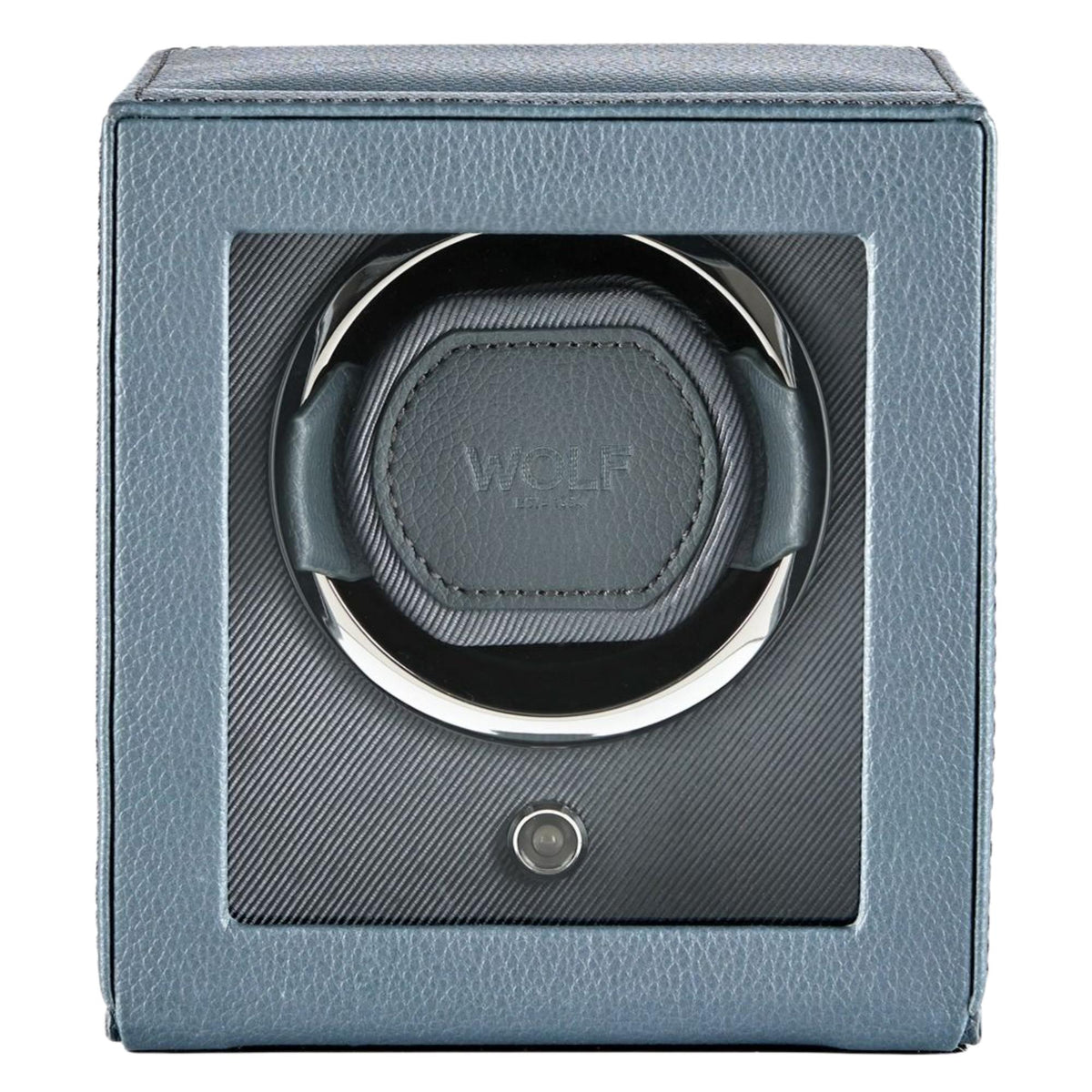 WOLF Cub Future Grey Single Watch Winder with Cover 461165