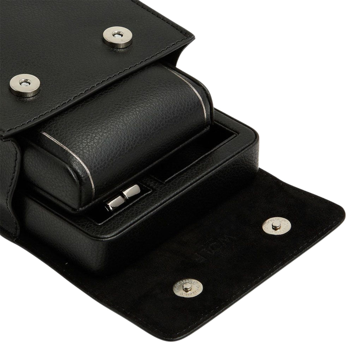 WOLF British Racing Black Single Travel Watch Stand 485402