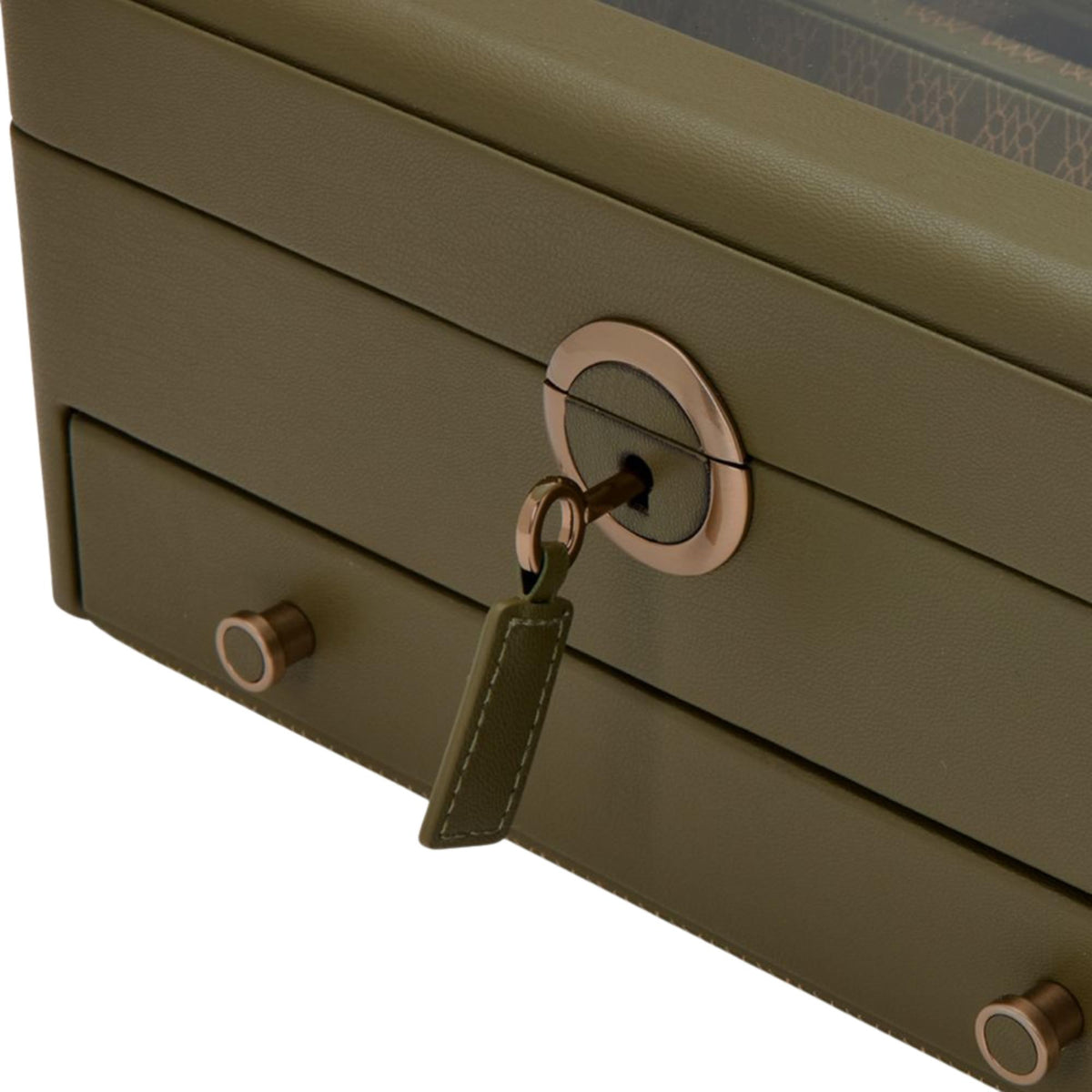 WOLF Earth 190th Anniversary Collection Single Olive Watch Stand Box 190741