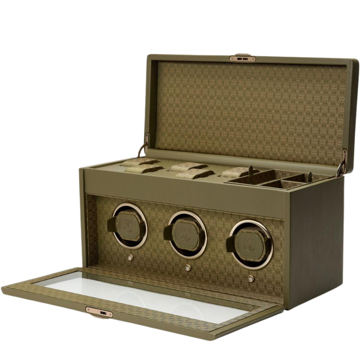 WOLF Earth 190th Anniversary Collection Single Olive Triple Watch Winder 190541