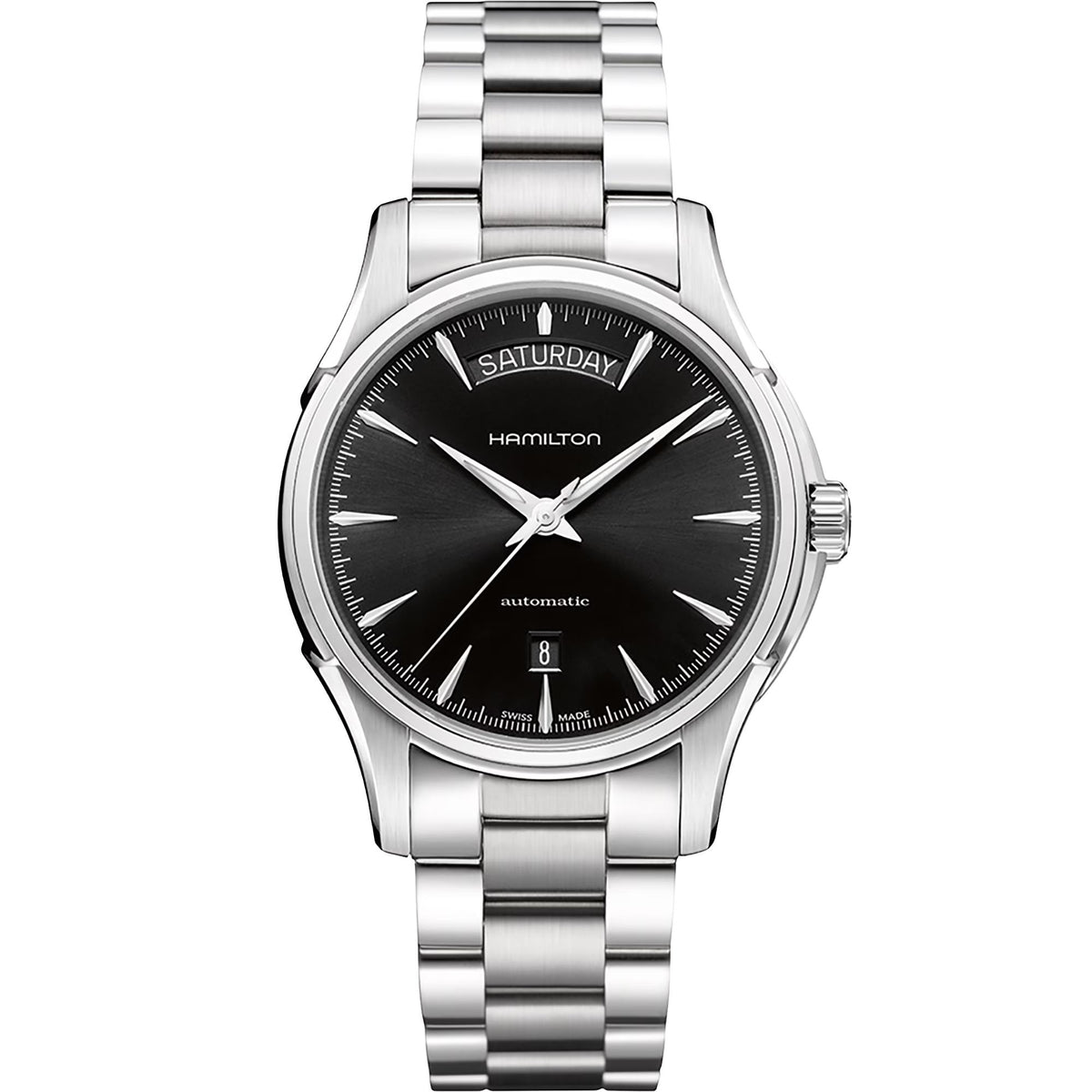 Hamilton Jazzmaster 40mm Black Dial Steel Mens Automatic Watch H32505131