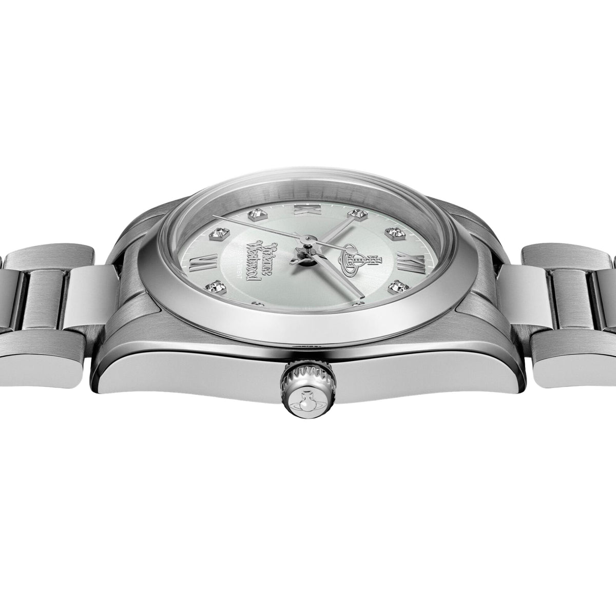 Vivienne Westwood The Tavistock 28mm Green Dial Steel Ladies Quartz Watch VV356PGRSL