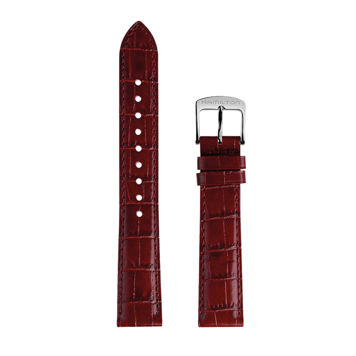 Hamilton American Classic 18mm Red Leather Strap H690134104