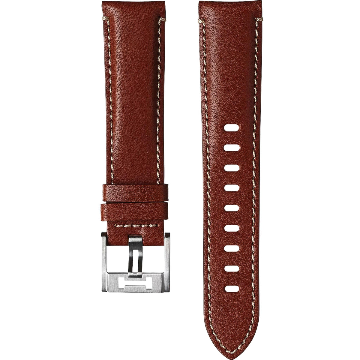Hamilton Khaki Aviation 22mm Brown Leather Strap H690779100