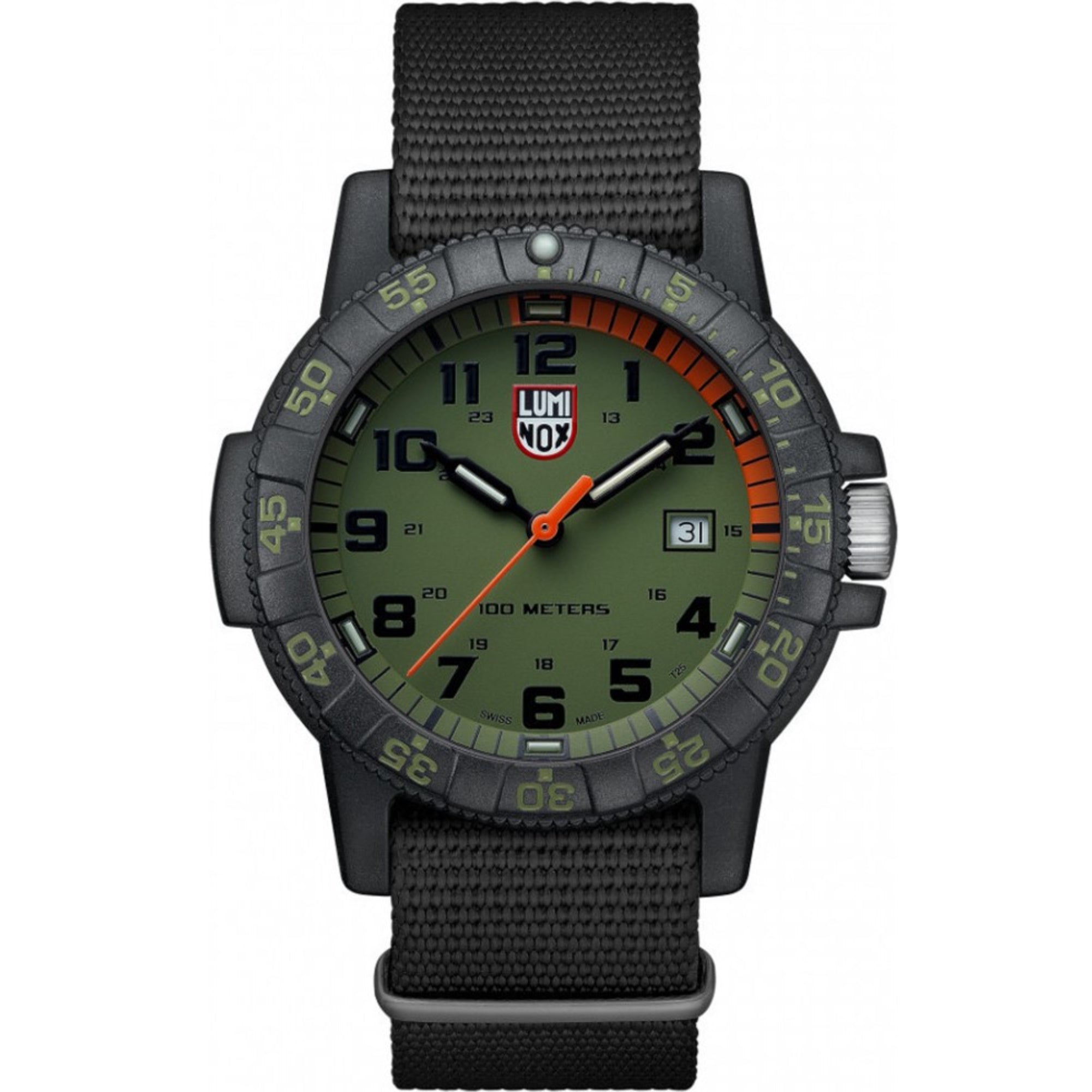 Luminox Sea Turtle Giant 0320 Series Green Dial Men's Watch XS.0337