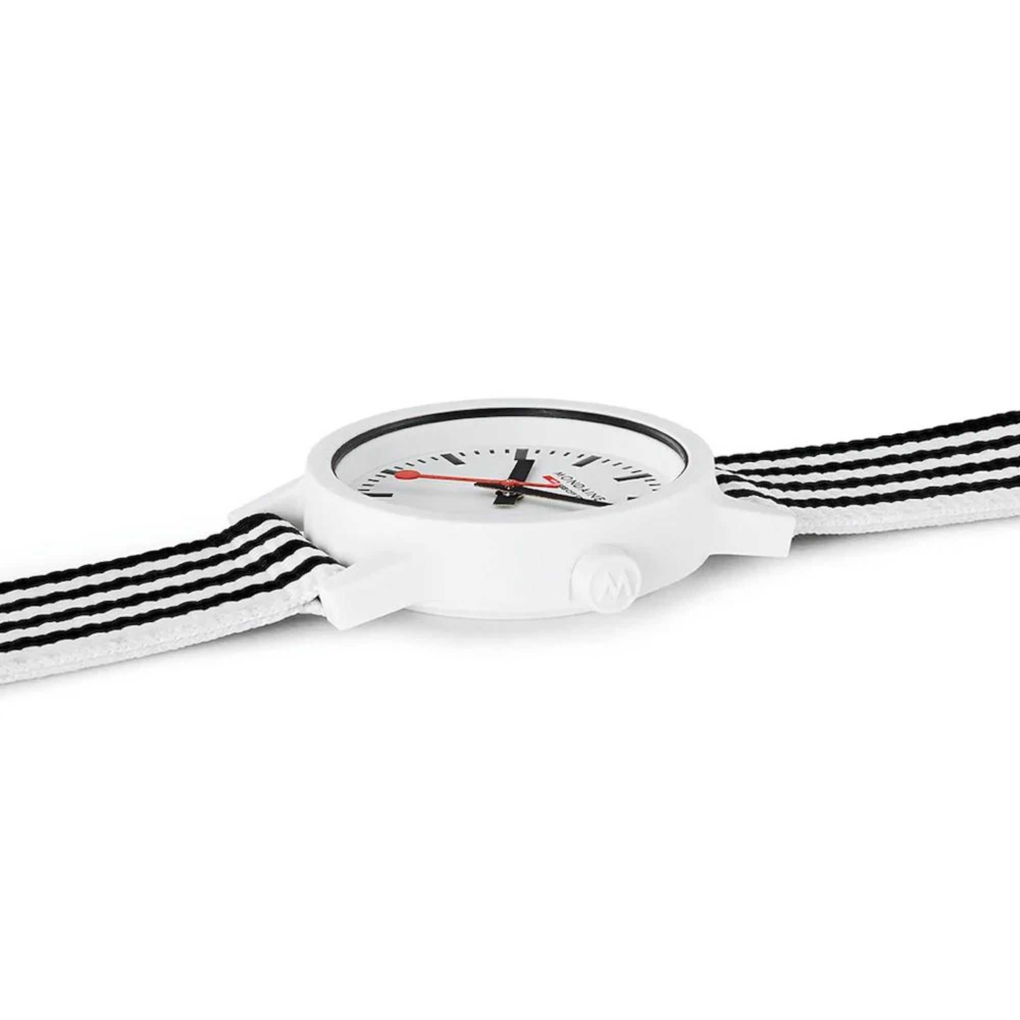 Mondaine Essence Quartz White Dial Unisex Watch MS1.32110.LA