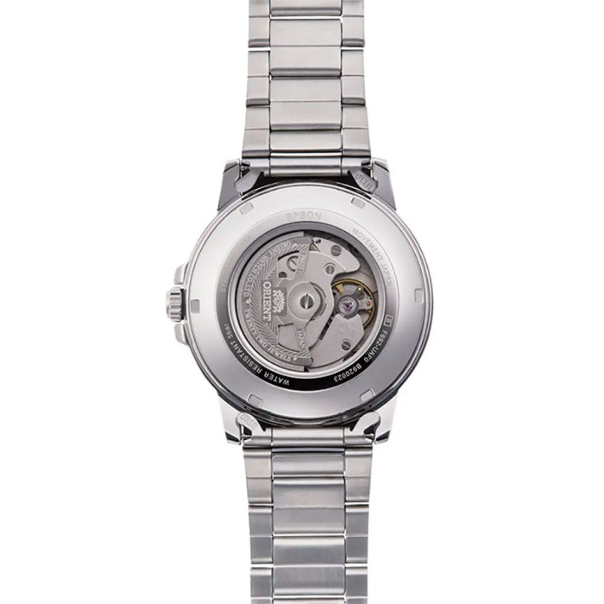 Orient Sport Contemporary Automatic Black Dial Steel Strap Men’s Watch RA-AA0C01B39B