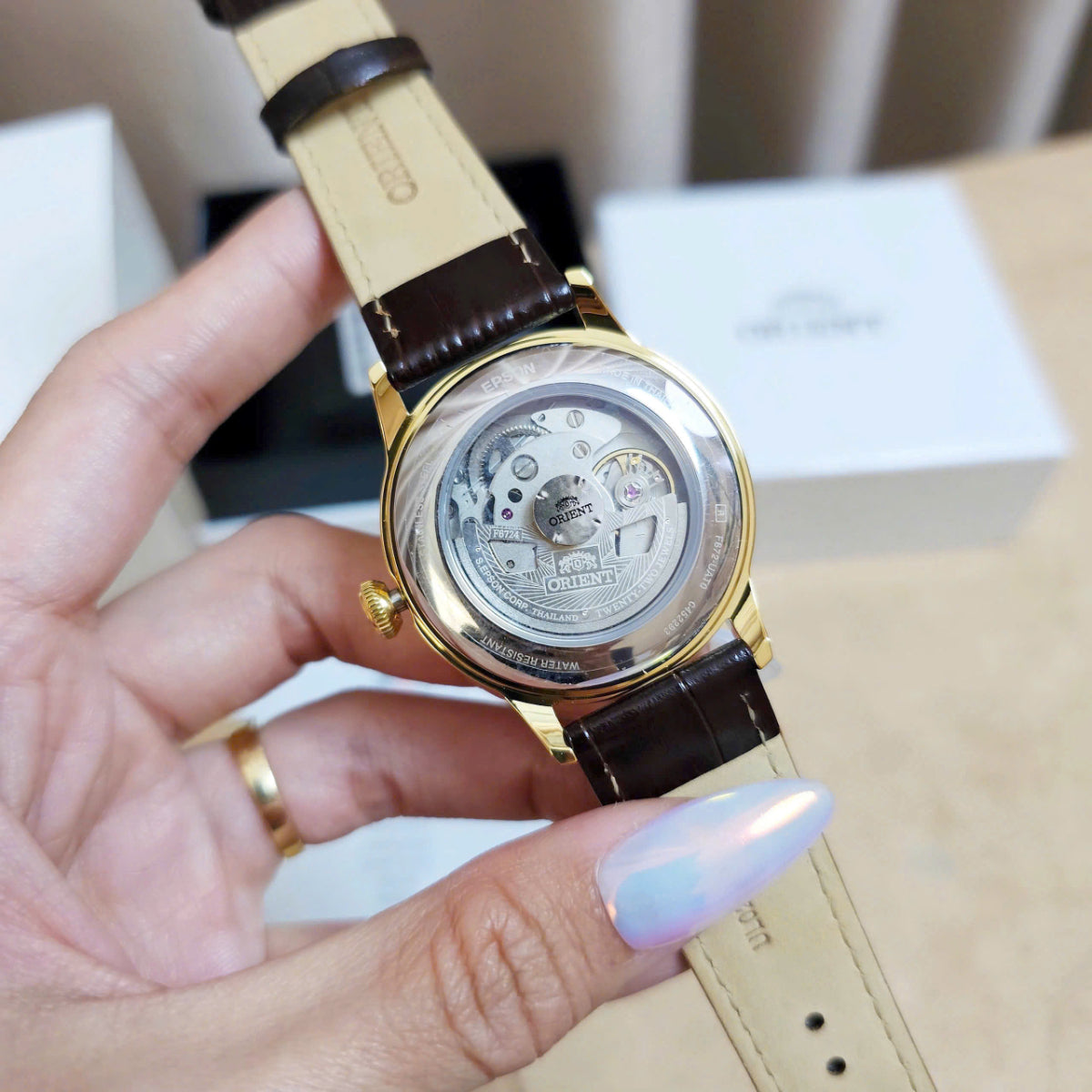 Orient Bambino Version 7 White Dial Men’s Dress Watch RA-AC0M01S30B