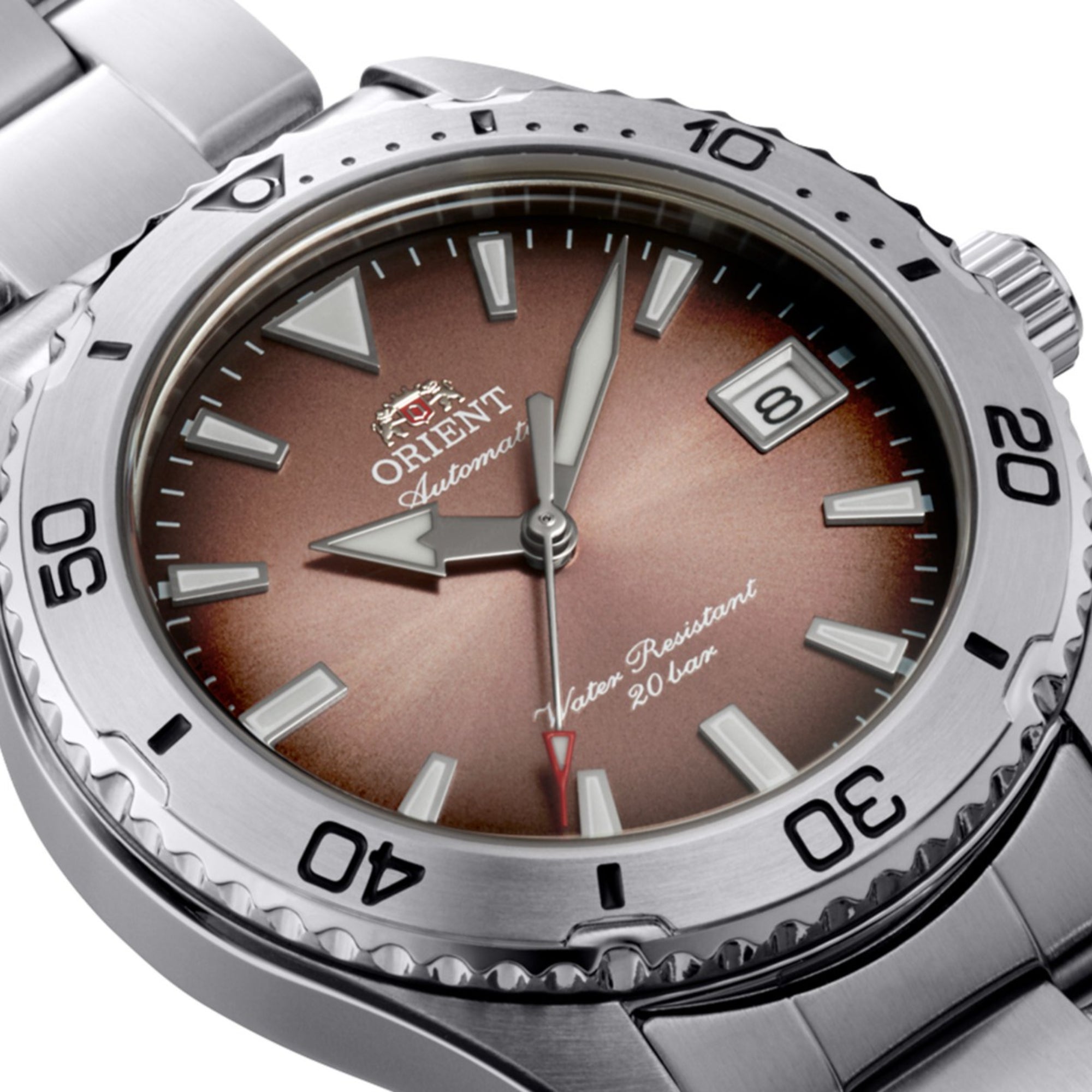 Orient Mako 40 Limited Release Copper Dial Steel Men's Dive Automatic Watch RA-AC0Q17Y30B