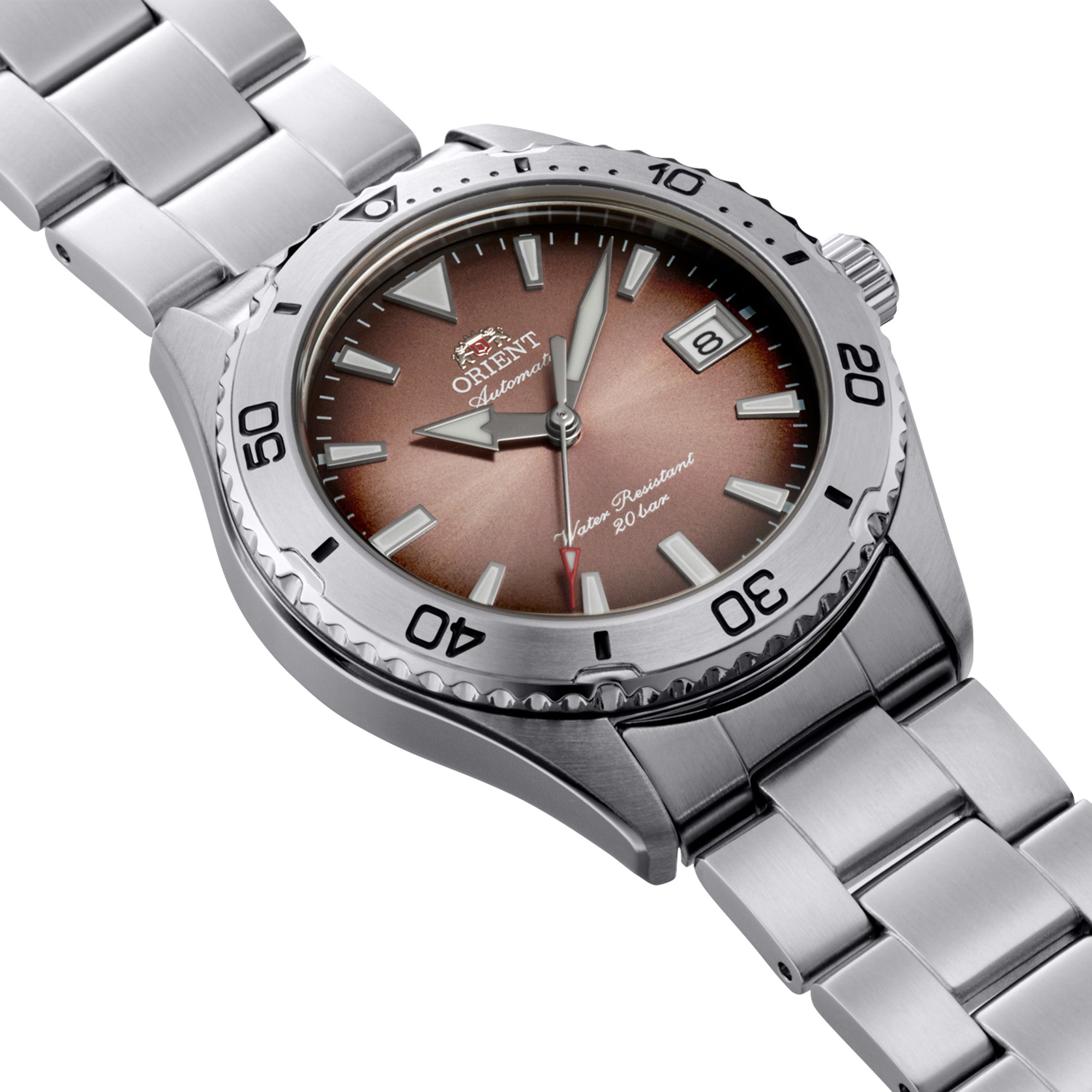 Orient Mako 40 Limited Release Copper Dial Steel Men's Dive Automatic Watch RA-AC0Q17Y30B