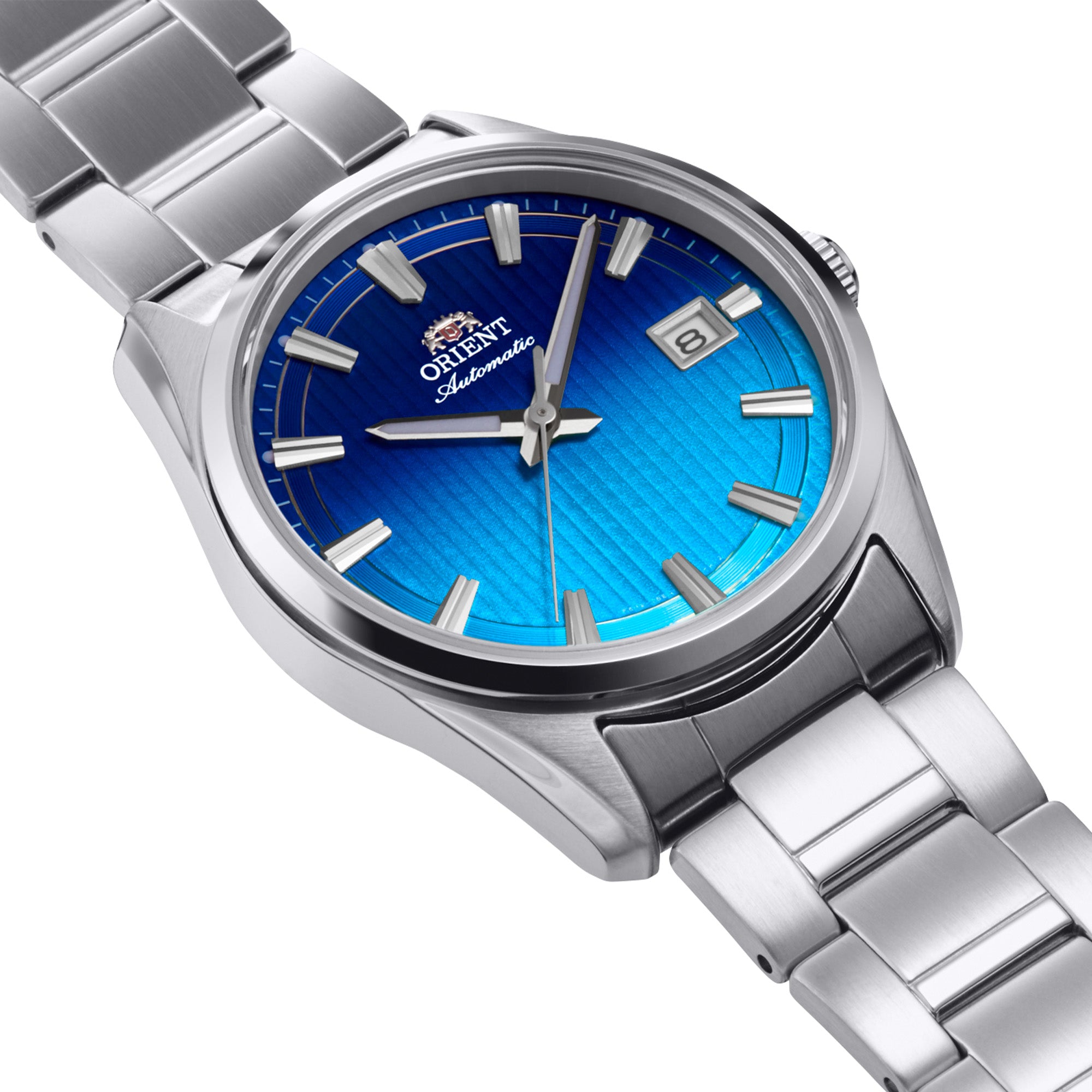 Orient Stretto 38.5mm RA-AC0R09L30B stainless steel bracelet