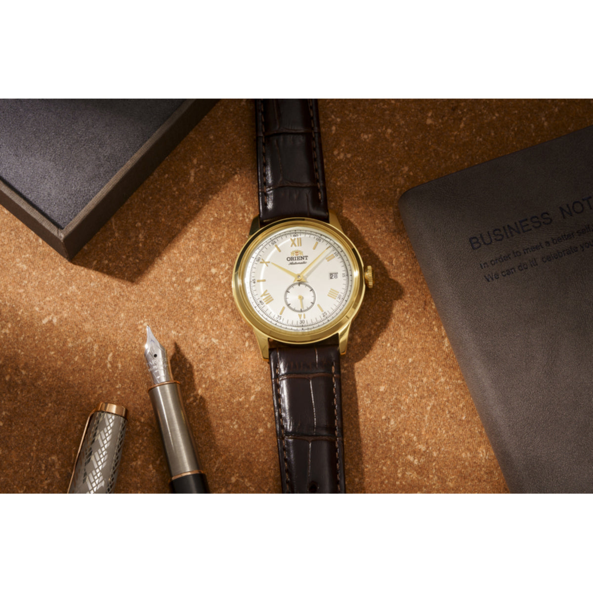 Orient Bambino Classic Vintage Style Small Seconds White Dial Men’s Dress Watch RA-AP0106S30B