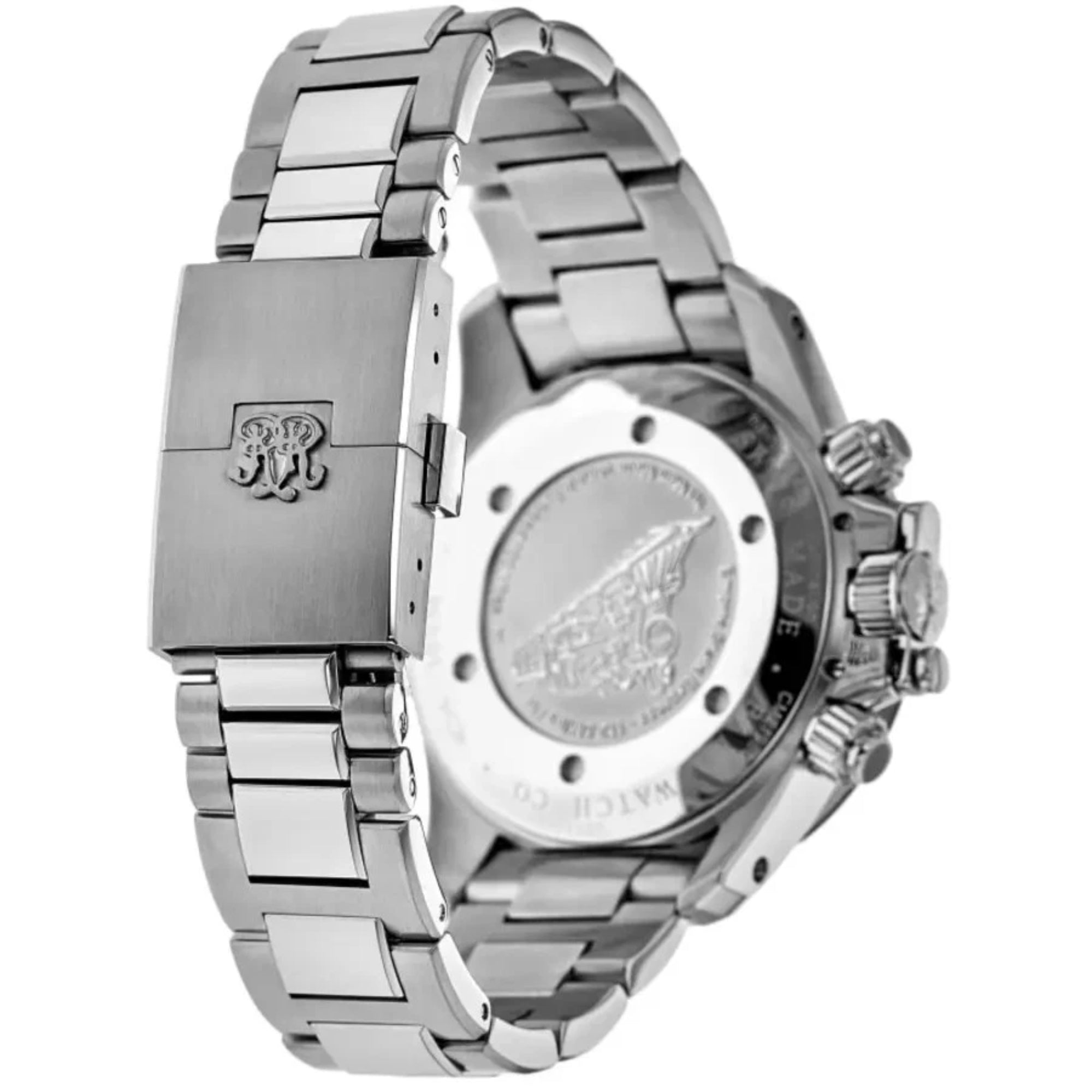 Ball Racer Chronograph Automatic White Dial Silver Stainless Steel Bracelet Men's Watch CM2198C-S1CJ-SL